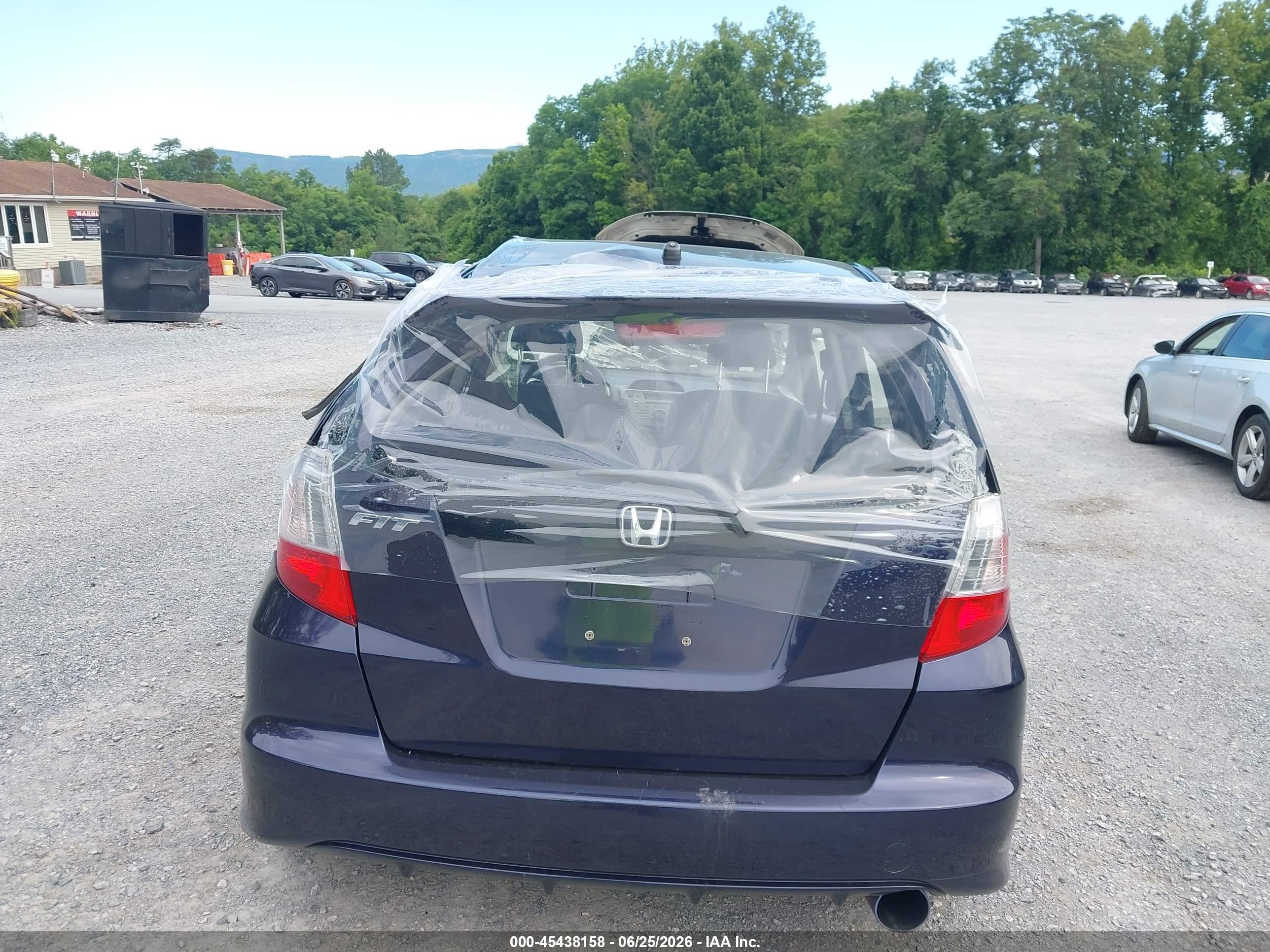 2010 Honda Fit Sport Blue vin: JHMGE8G48AS006818