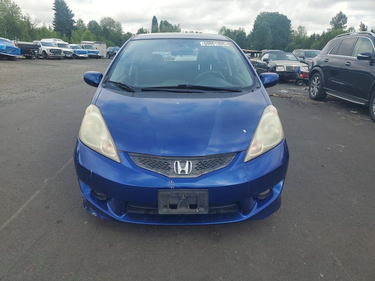 2010 Honda Fit Sport Синий vin: JHMGE8G48AS028088