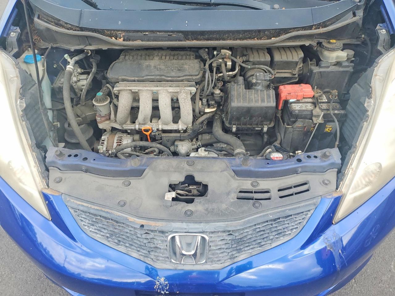 2010 Honda Fit Sport Синий vin: JHMGE8G48AS028088
