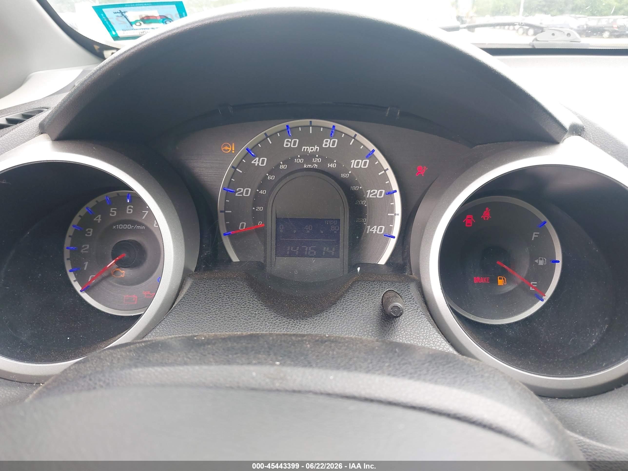 2010 Honda Fit Sport Red vin: JHMGE8G49AC007518