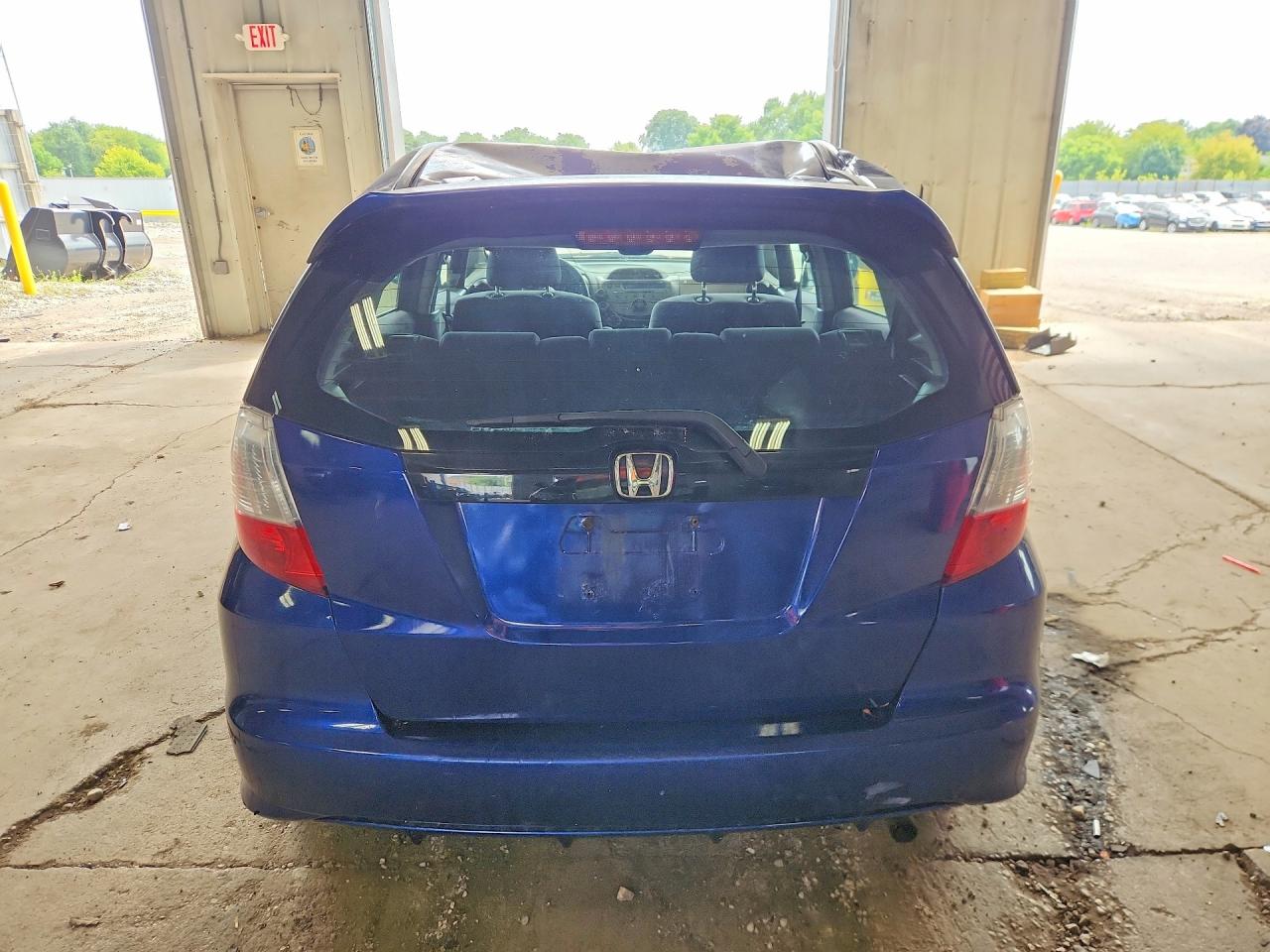 2010 Honda Fit Sport Blue vin: JHMGE8G49AS006777