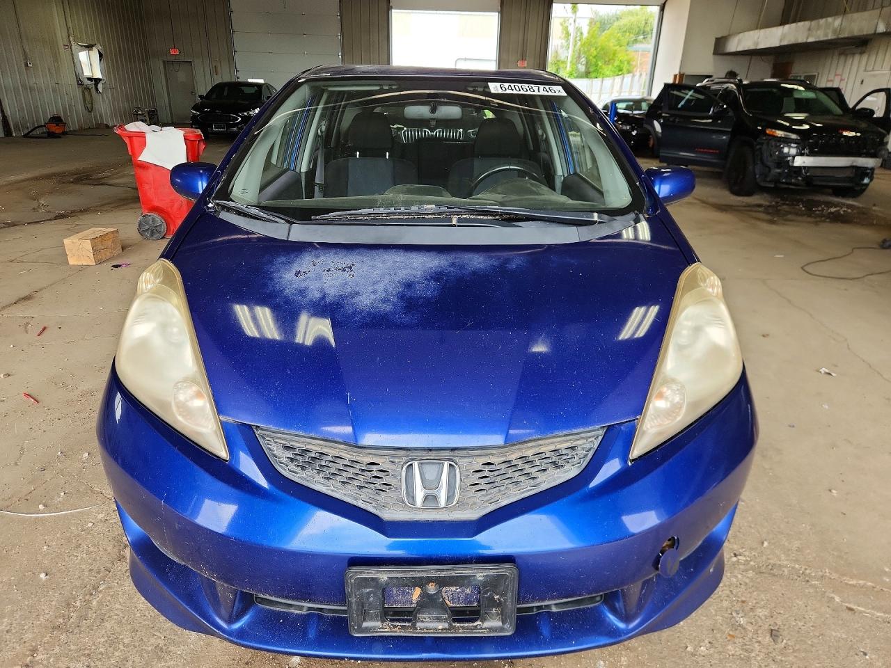 2010 Honda Fit Sport Blue vin: JHMGE8G49AS006777