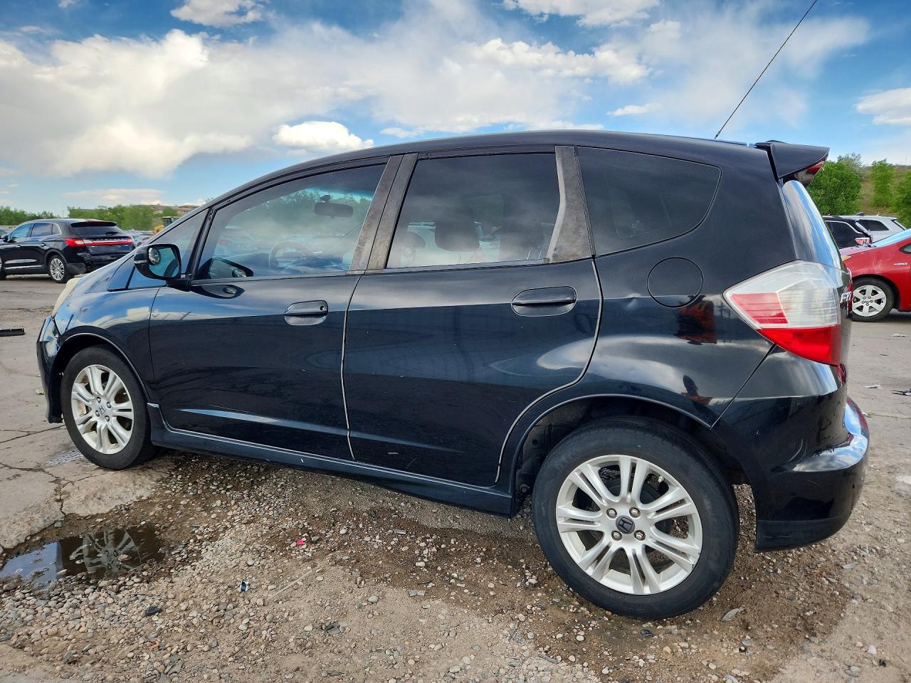 2010 Honda Fit Sport Black vin: JHMGE8G49AS014765