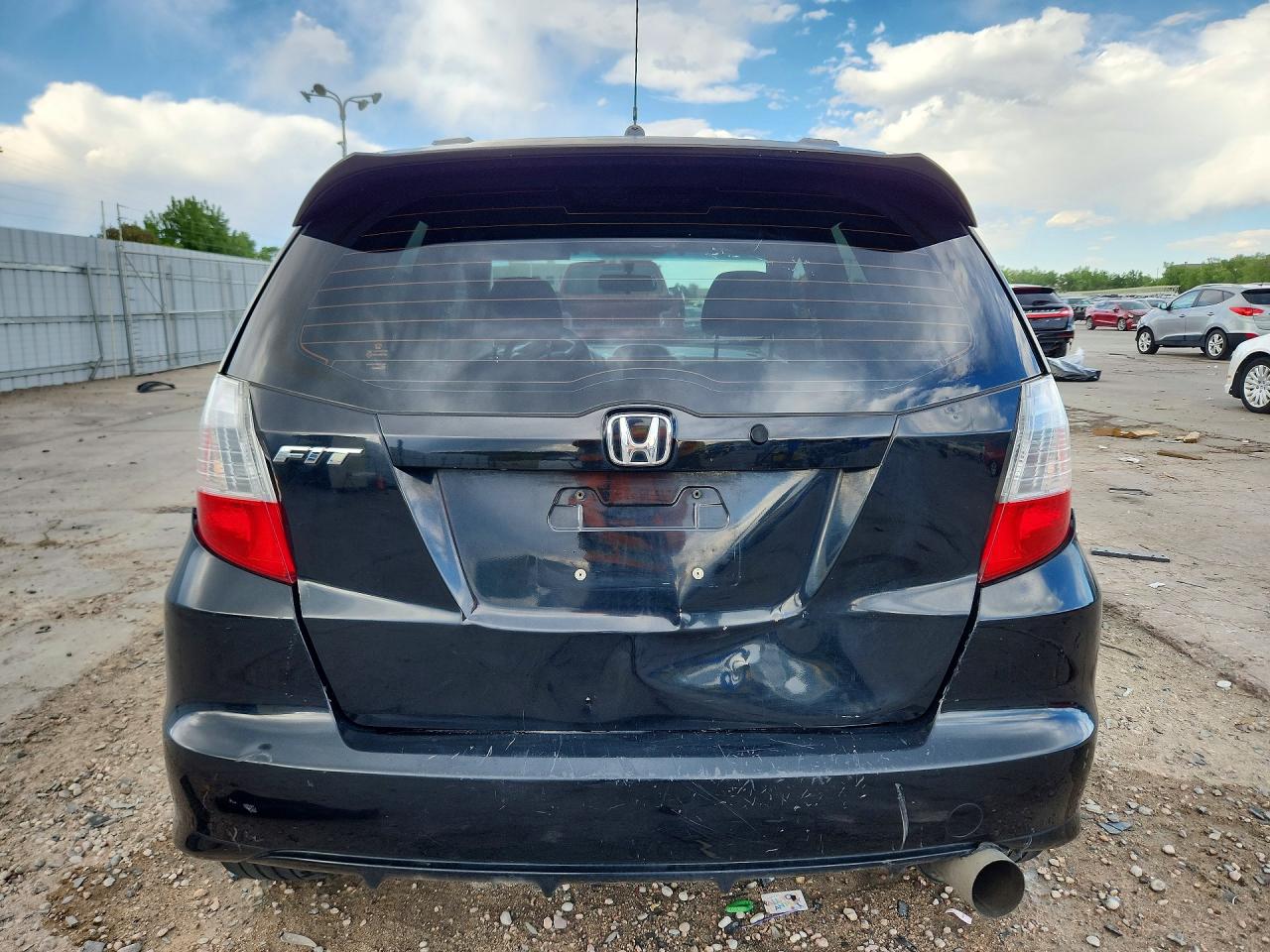 2010 Honda Fit Sport Black vin: JHMGE8G49AS014765