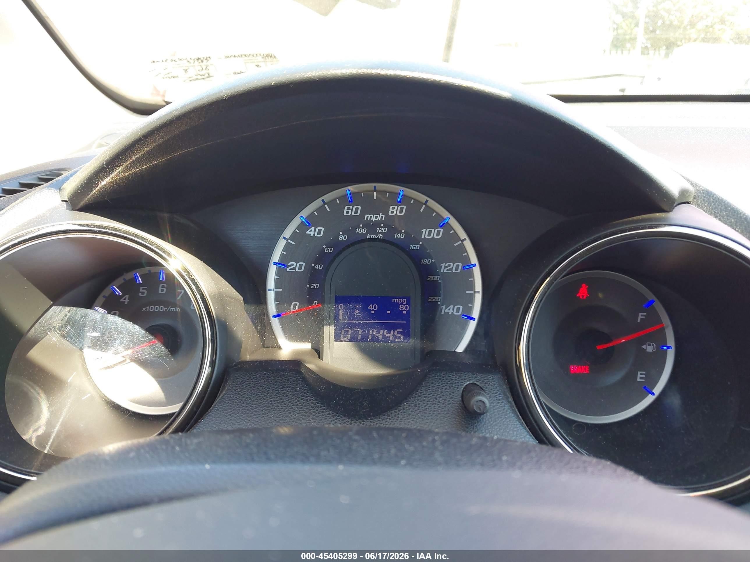 2012 Honda Fit Sport Orange vin: JHMGE8G50CC010724