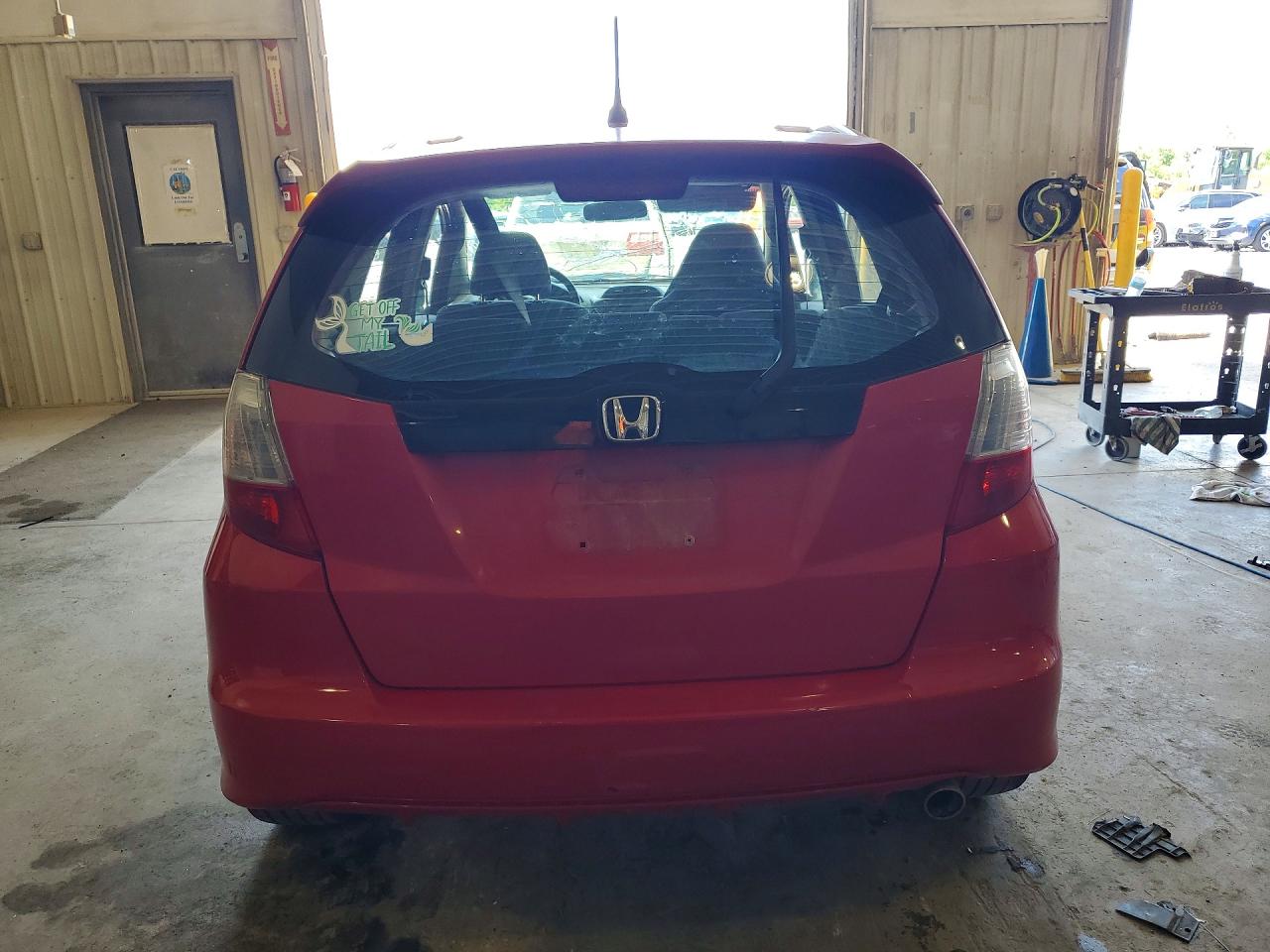 2012 Honda Fit Sport Red vin: JHMGE8G50CS000636
