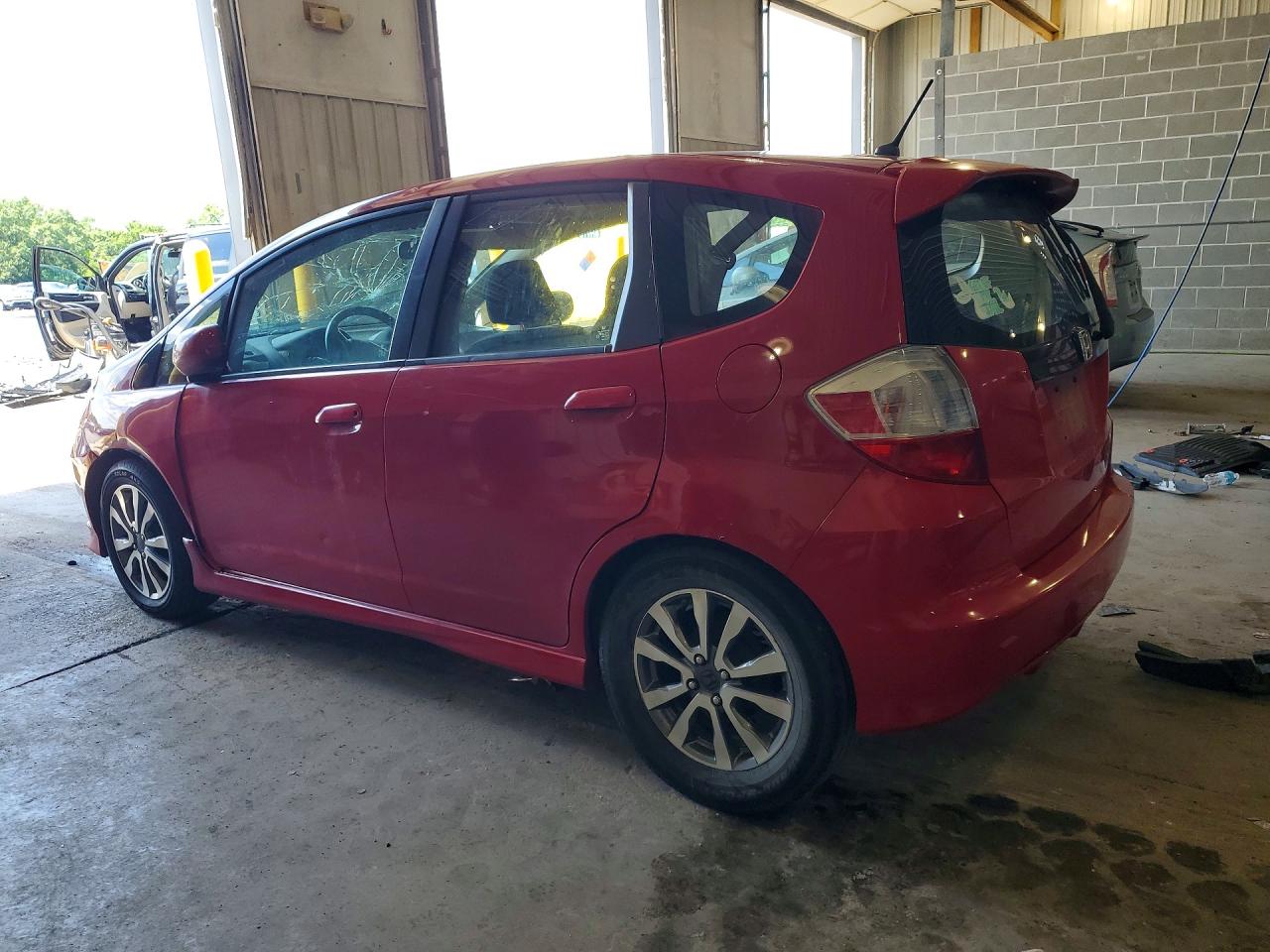 2012 Honda Fit Sport Red vin: JHMGE8G50CS000636