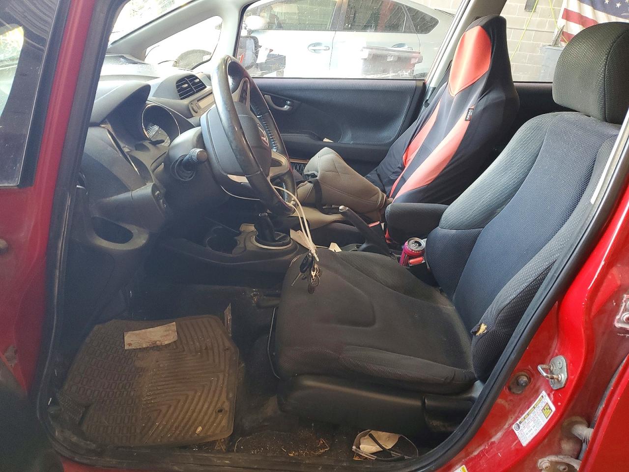 2012 Honda Fit Sport Red vin: JHMGE8G50CS000636