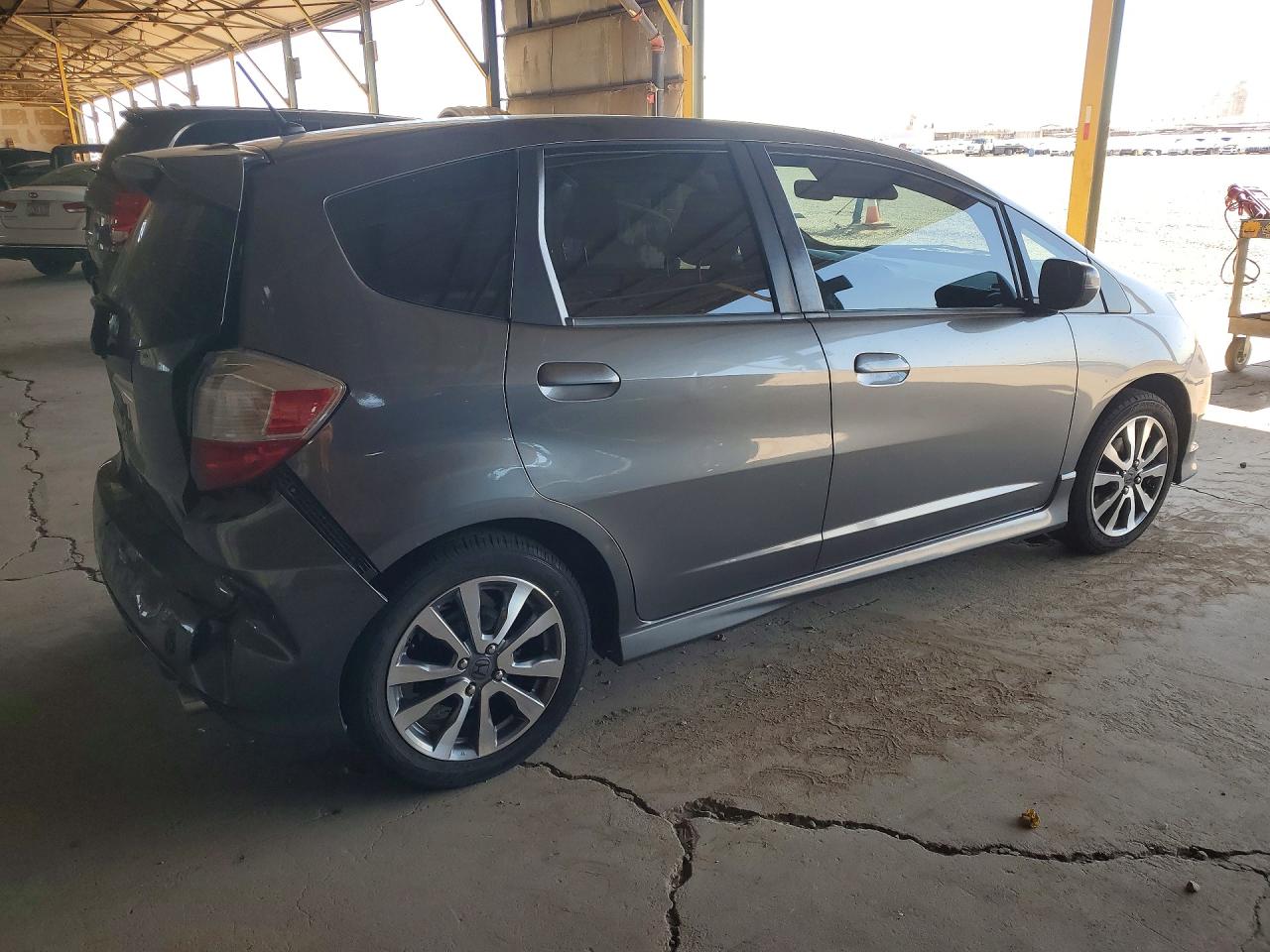 2013 Honda Fit Sport Charcoal vin: JHMGE8G50DC052859
