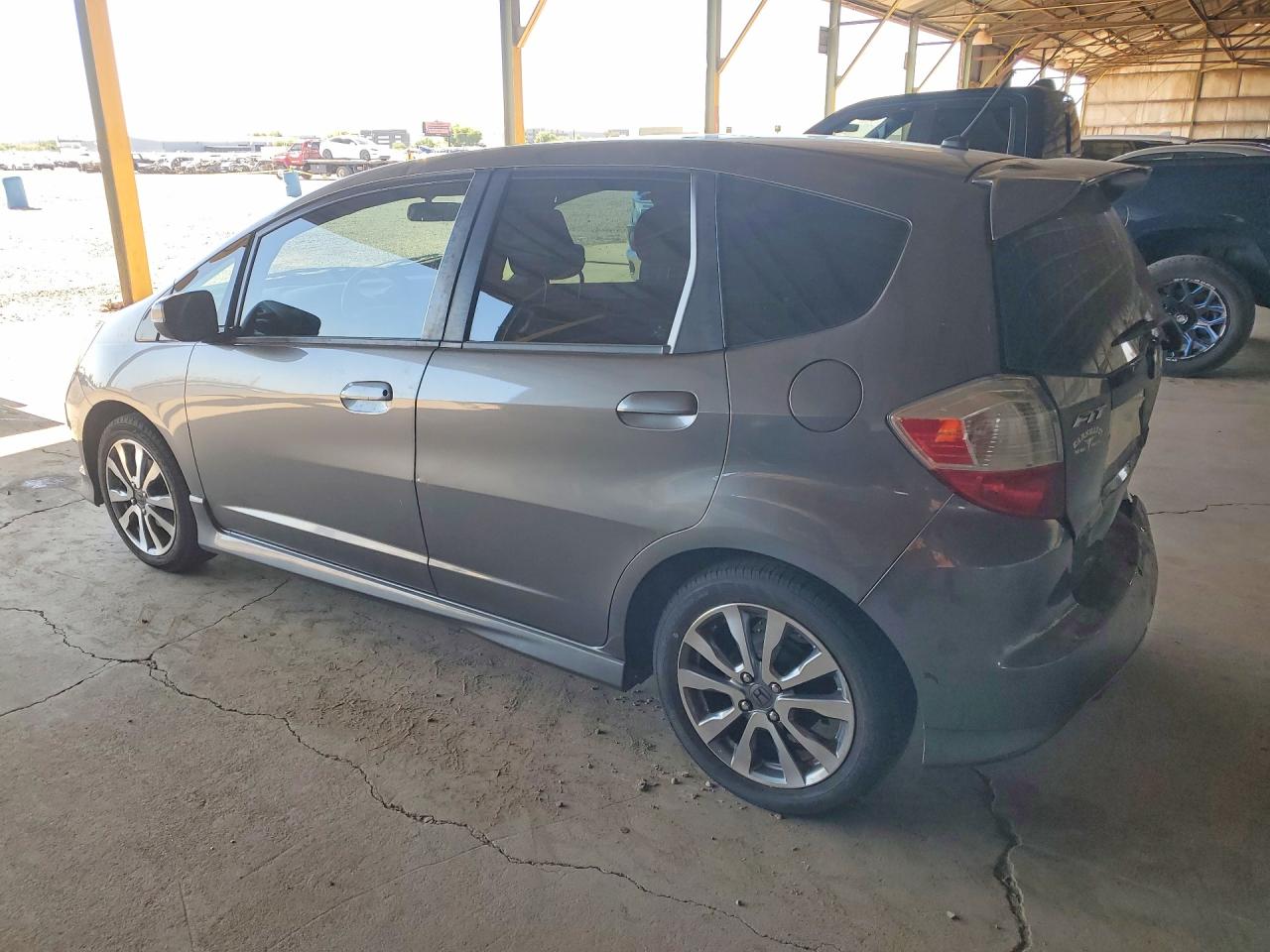 2013 Honda Fit Sport Charcoal vin: JHMGE8G50DC052859