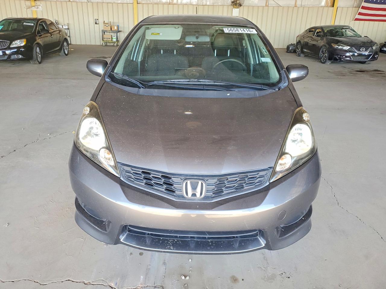 2013 Honda Fit Sport Charcoal vin: JHMGE8G50DC052859