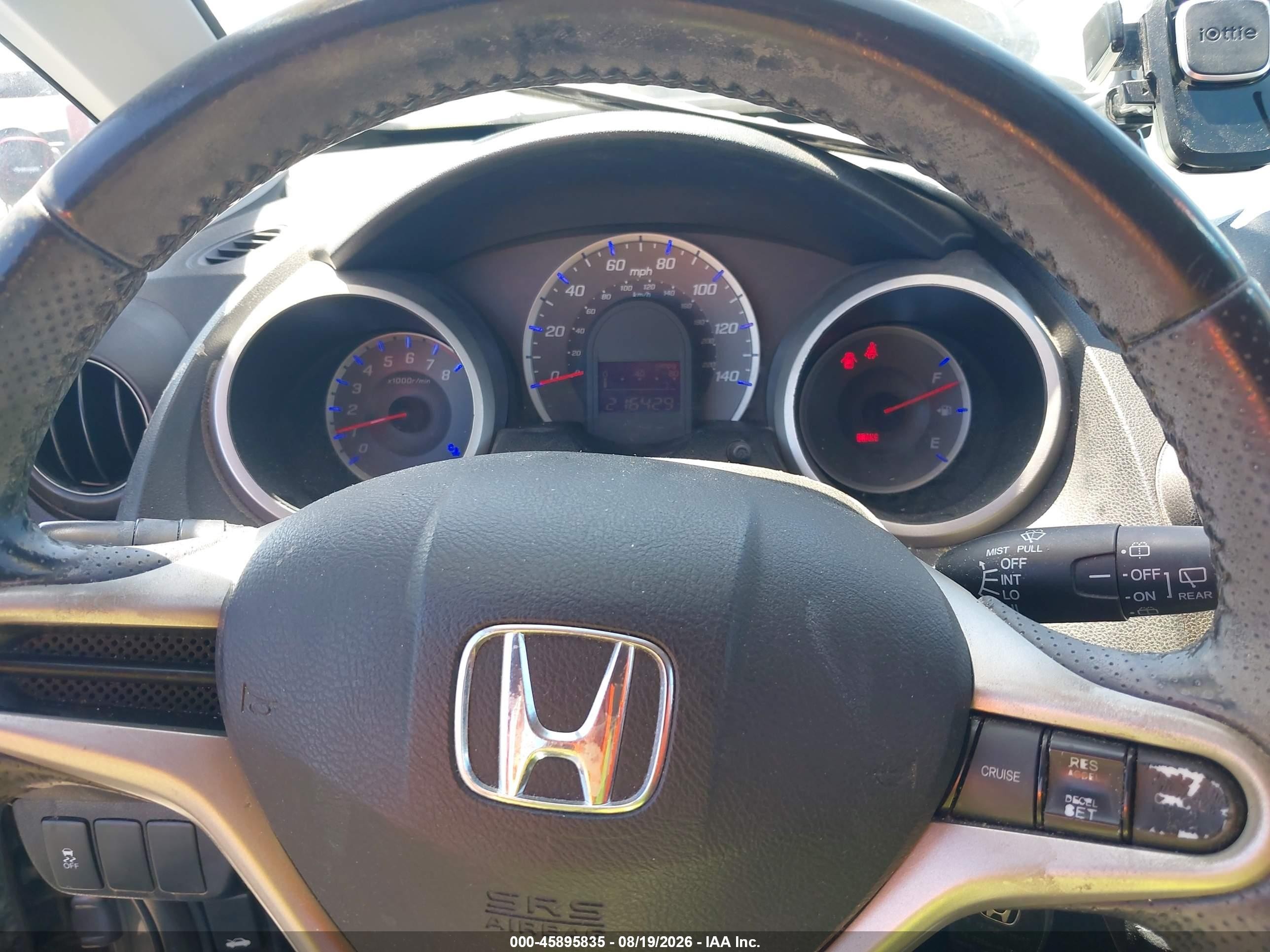 2011 Honda Fit Sport Gray vin: JHMGE8G52BS011703