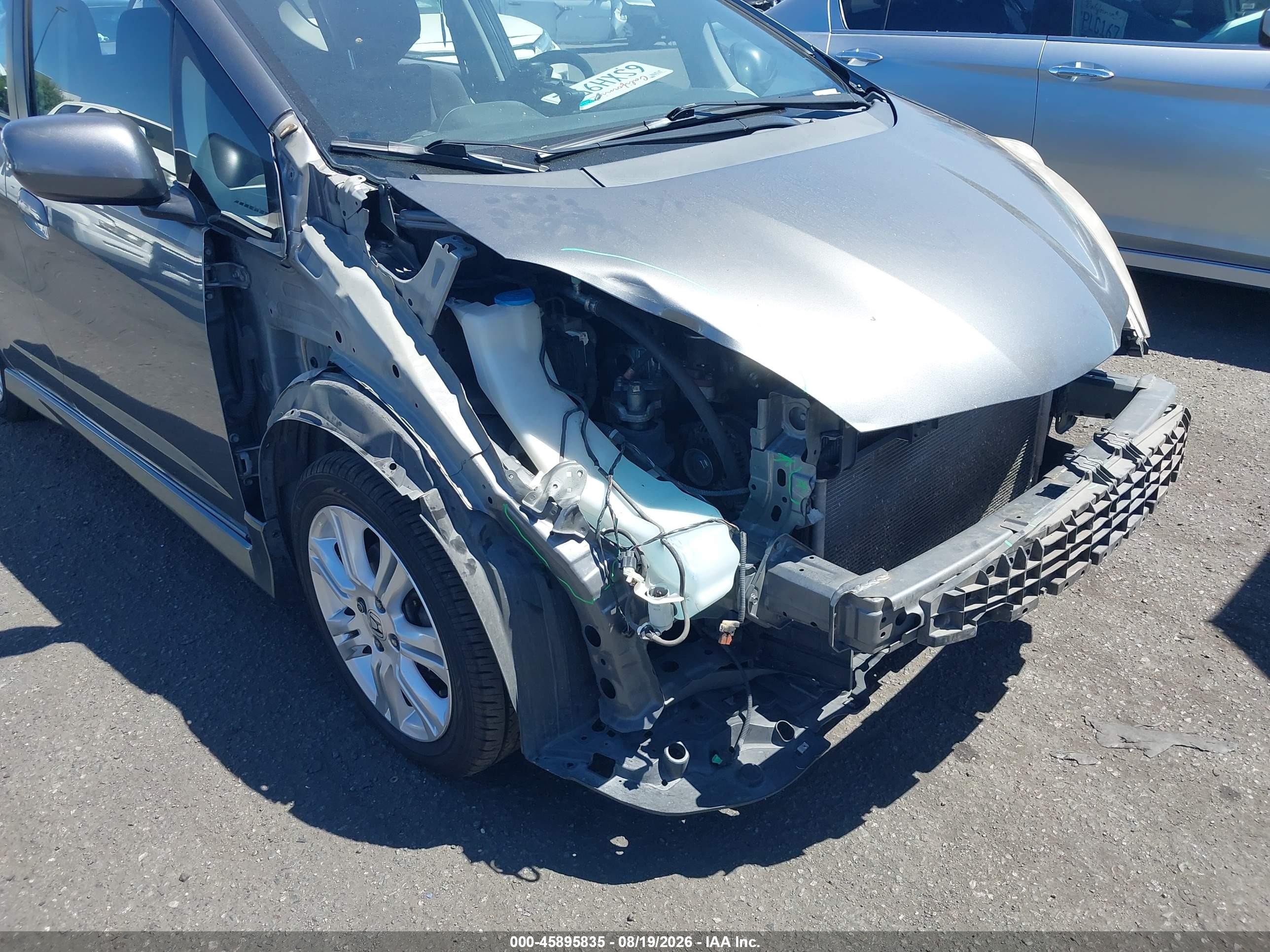 2011 Honda Fit Sport Gray vin: JHMGE8G52BS011703