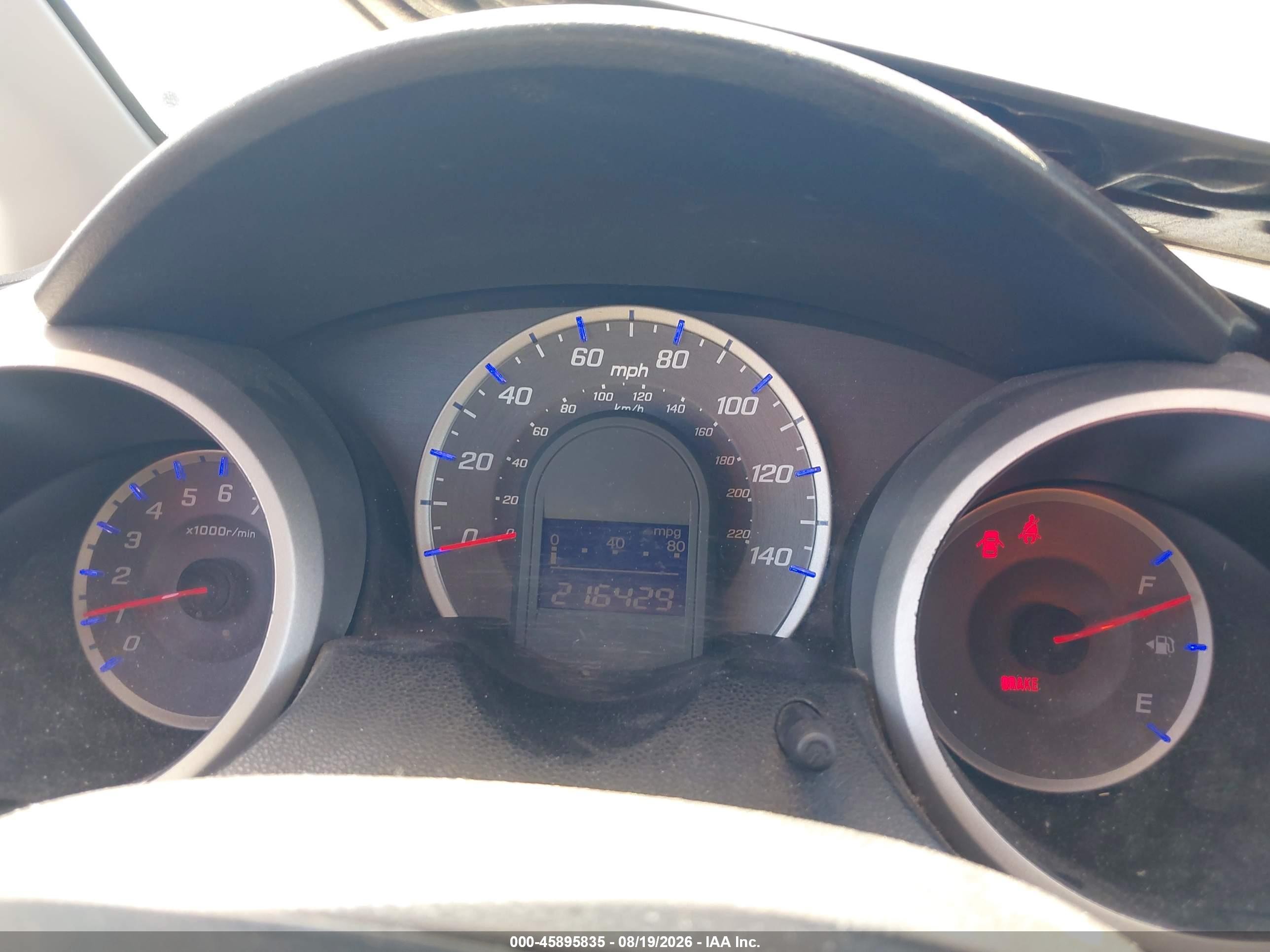 2011 Honda Fit Sport Gray vin: JHMGE8G52BS011703