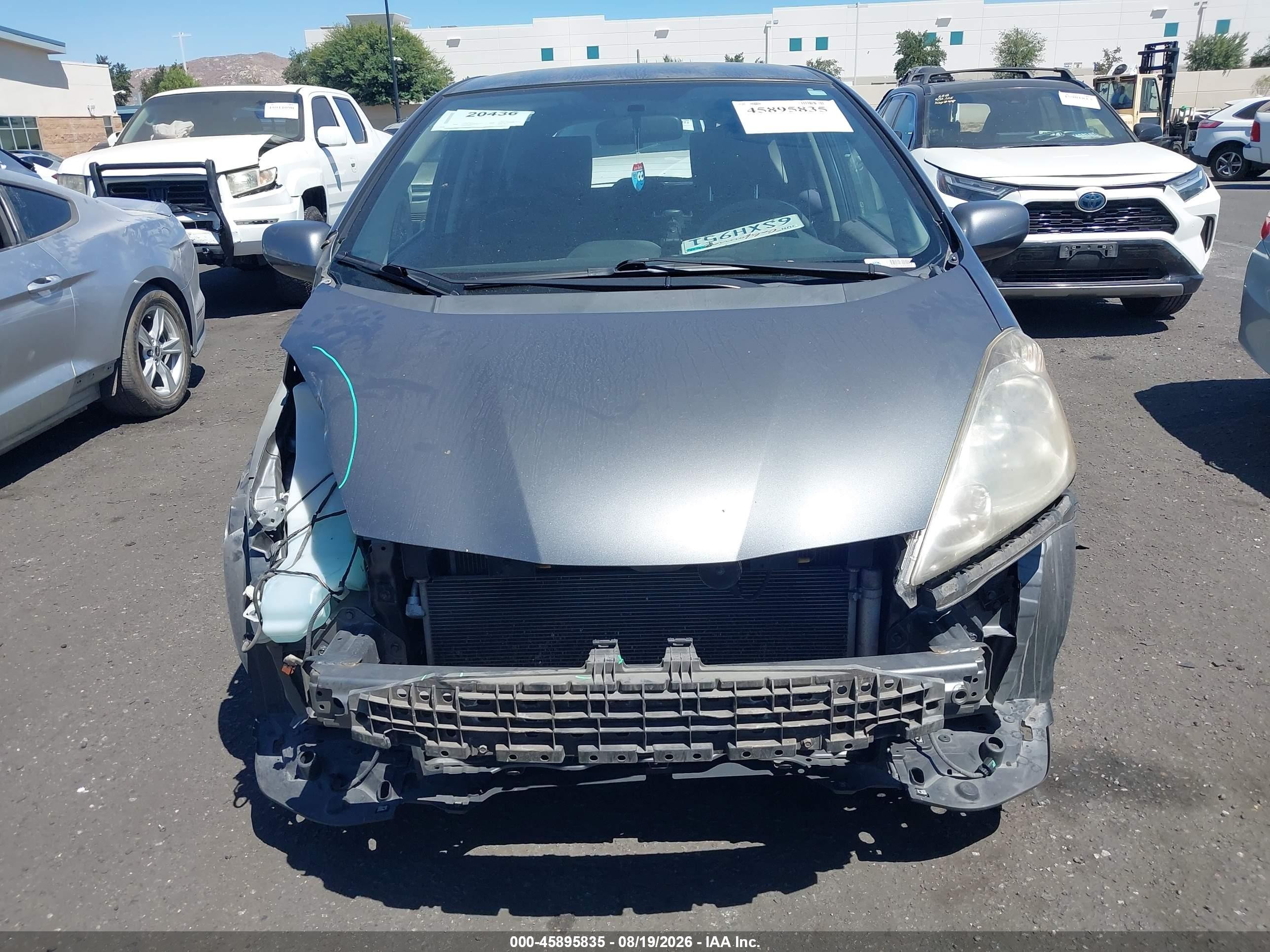 2011 Honda Fit Sport Gray vin: JHMGE8G52BS011703