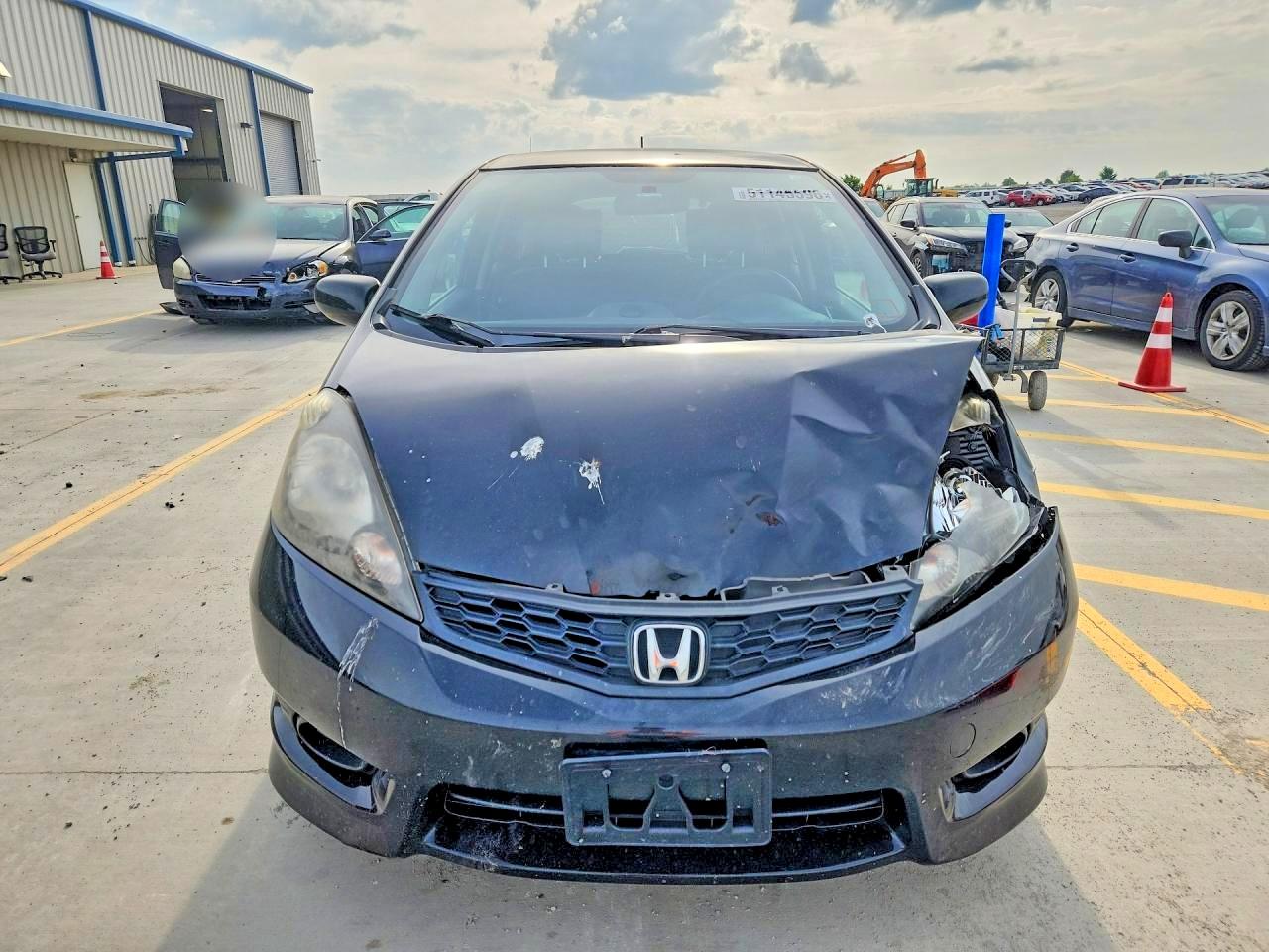2013 Honda Fit Sport Black vin: JHMGE8G54DC049074