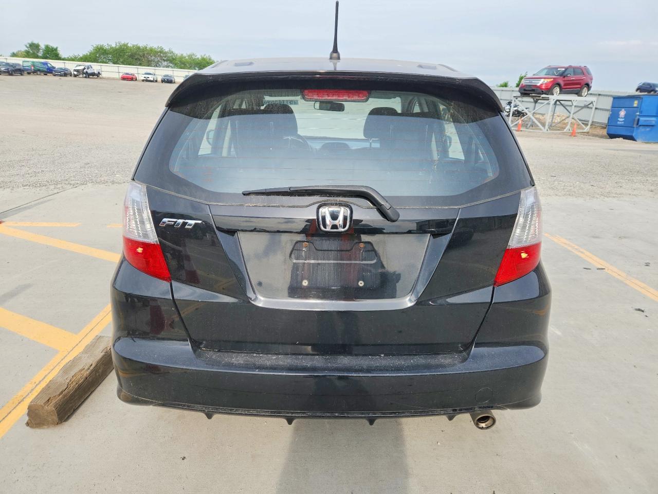 2013 Honda Fit Sport Black vin: JHMGE8G54DC049074