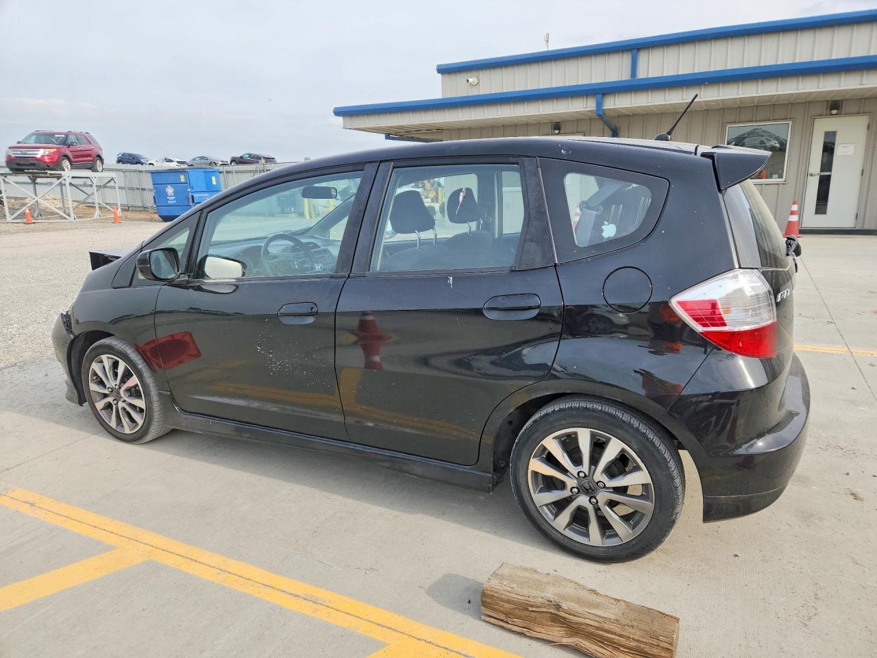 2013 Honda Fit Sport Black vin: JHMGE8G54DC049074