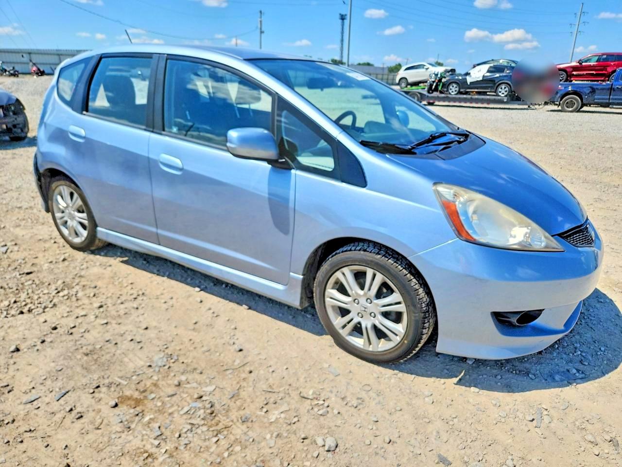 2011 Honda Fit Sport Blue vin: JHMGE8G55BC005789