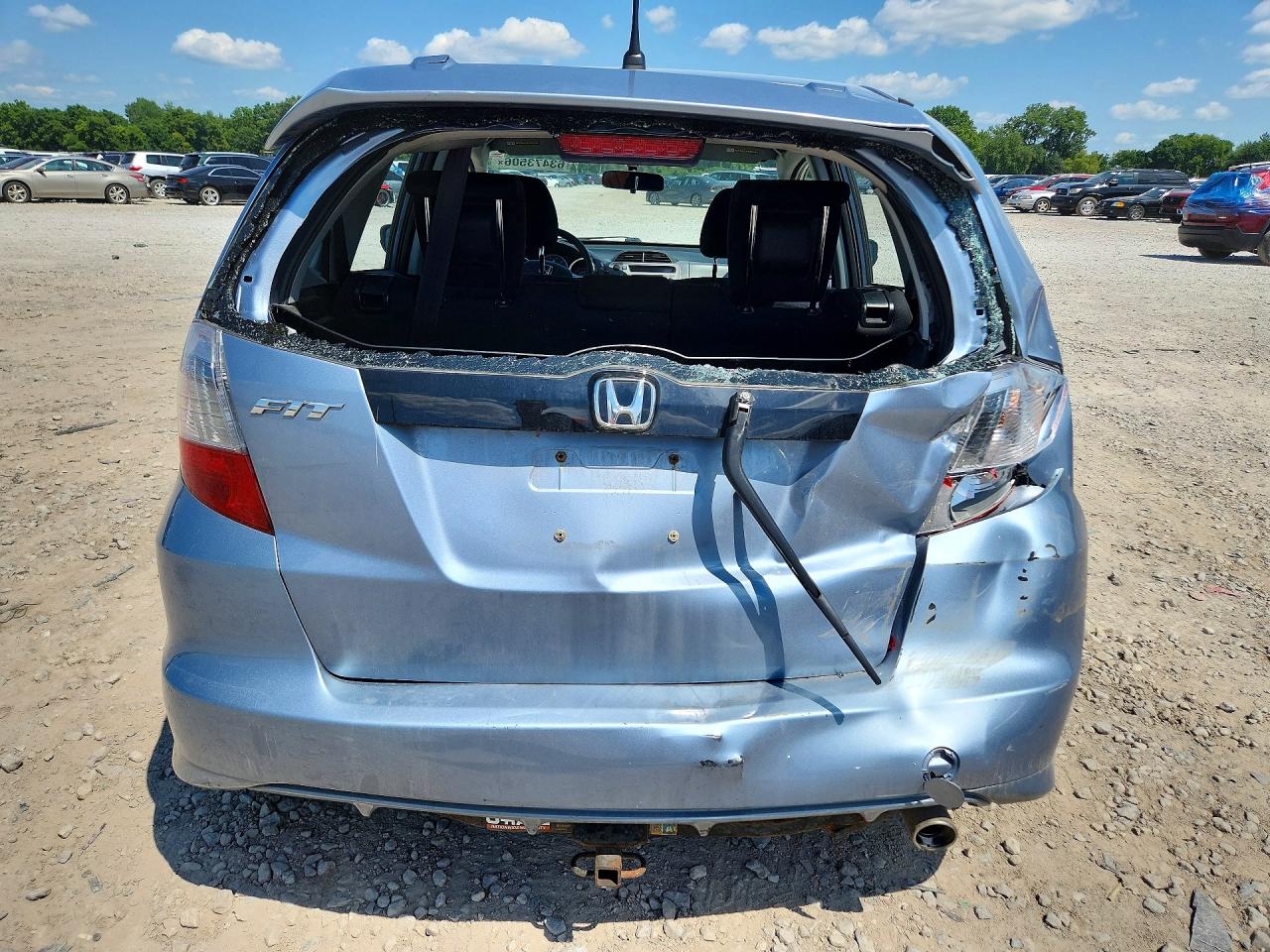 2011 Honda Fit Sport Blue vin: JHMGE8G55BC005789