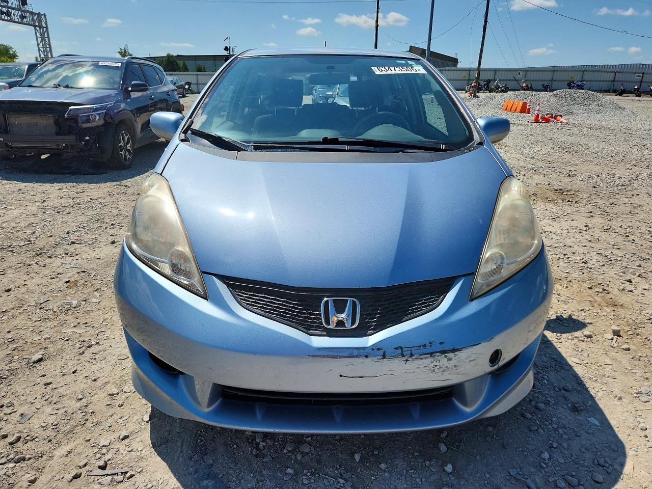 2011 Honda Fit Sport Blue vin: JHMGE8G55BC005789