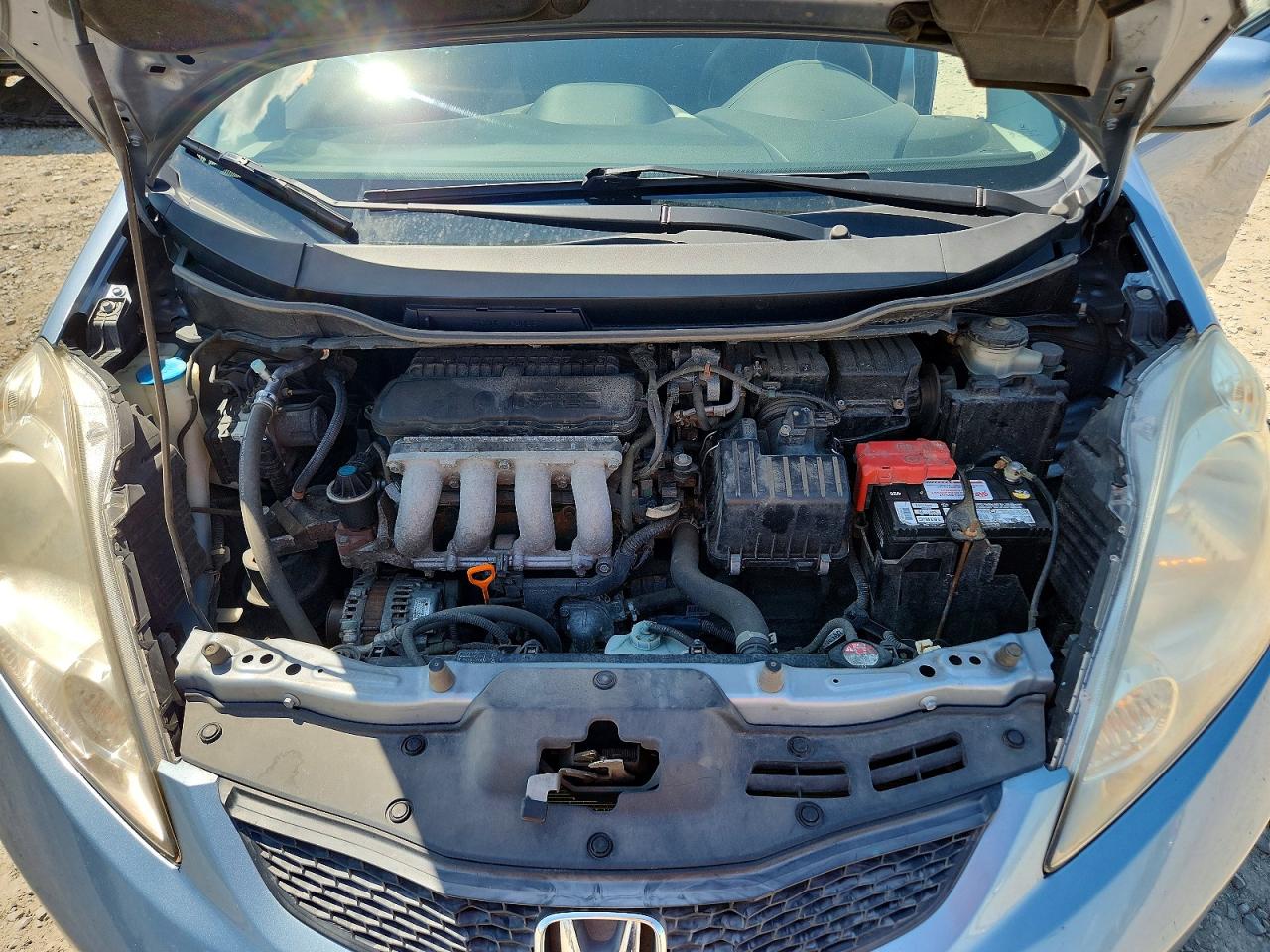2011 Honda Fit Sport Blue vin: JHMGE8G55BC005789