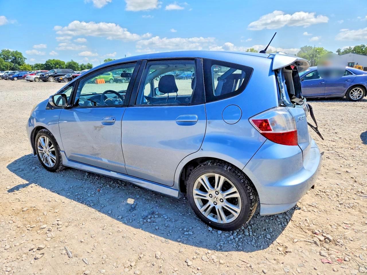 2011 Honda Fit Sport Blue vin: JHMGE8G55BC005789