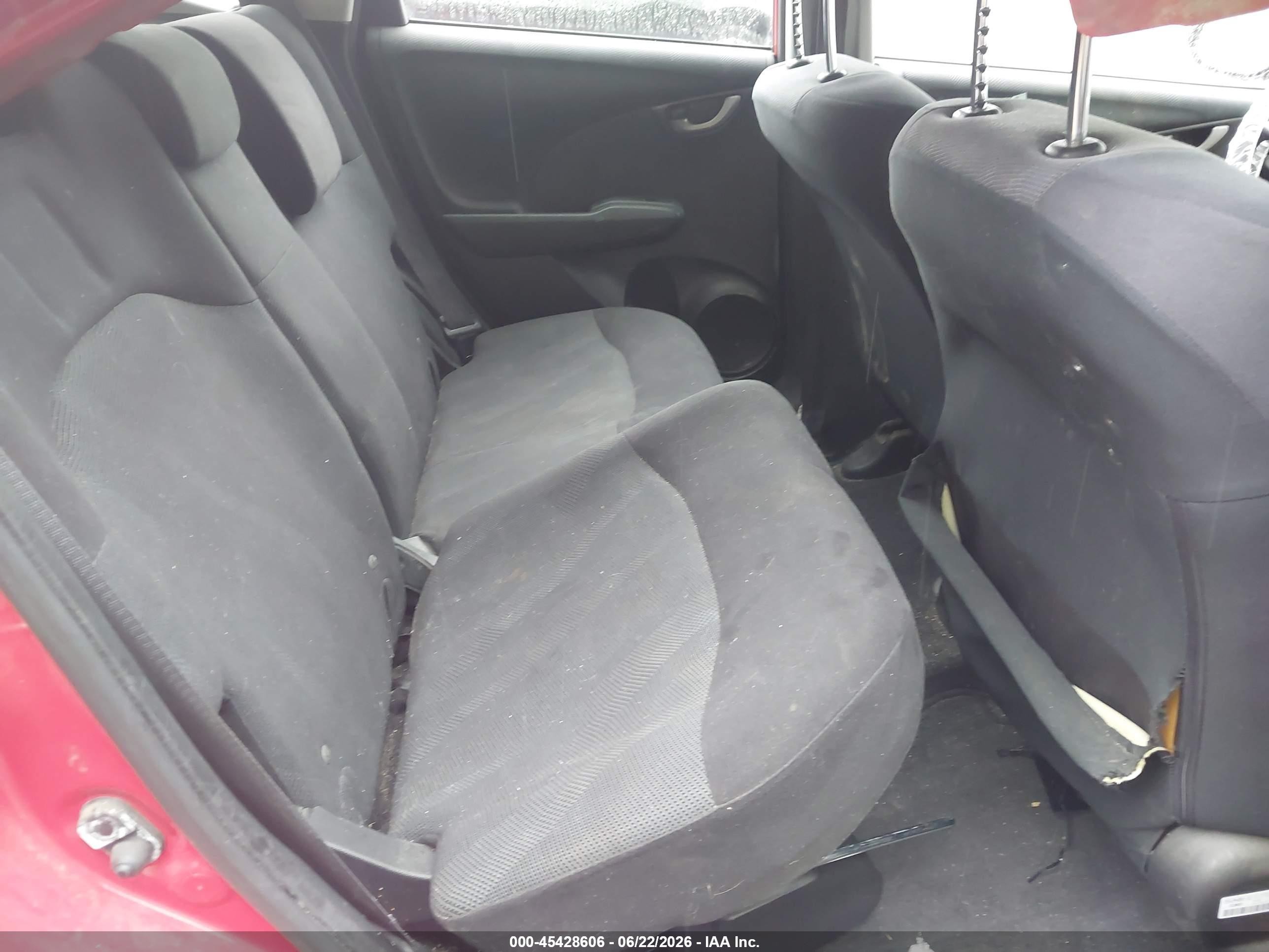 2011 Honda Fit Sport Red vin: JHMGE8G55BS001358