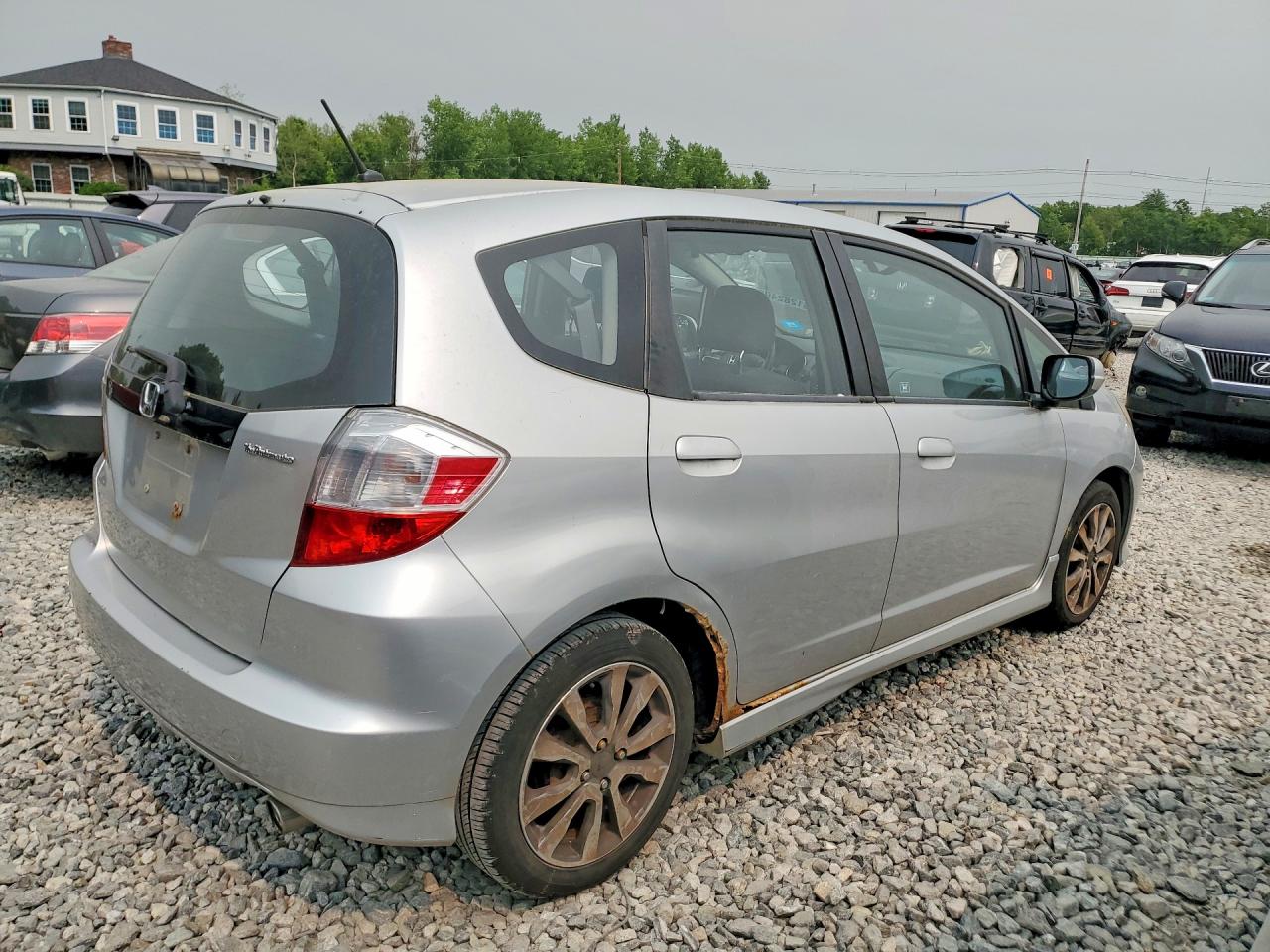 2012 Honda Fit Sport Silver vin: JHMGE8G55CS008599