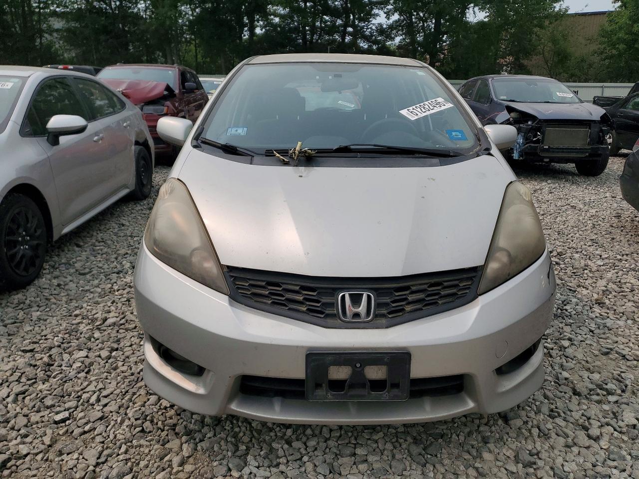 2012 Honda Fit Sport Silver vin: JHMGE8G55CS008599
