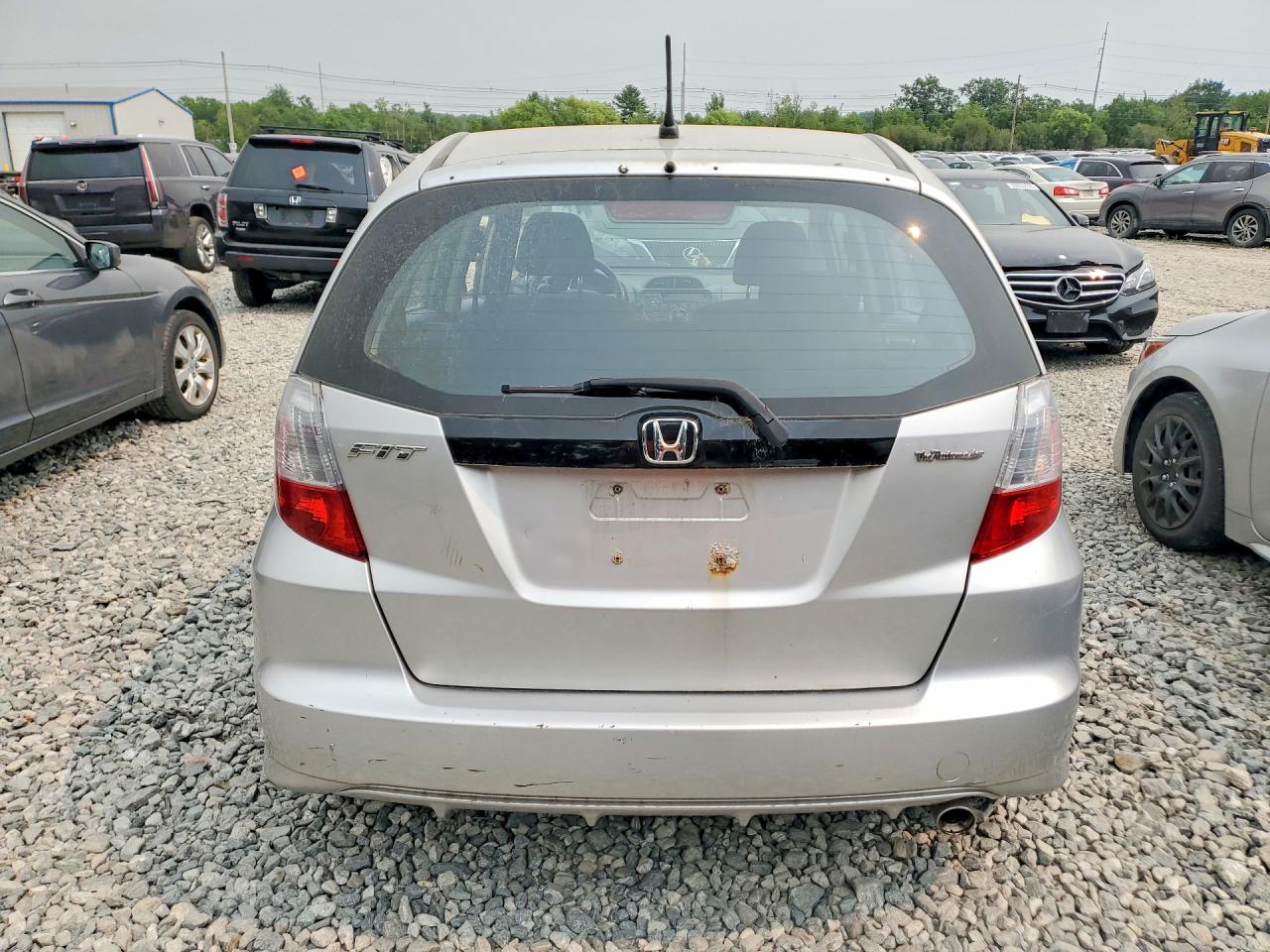 2012 Honda Fit Sport Silver vin: JHMGE8G55CS008599