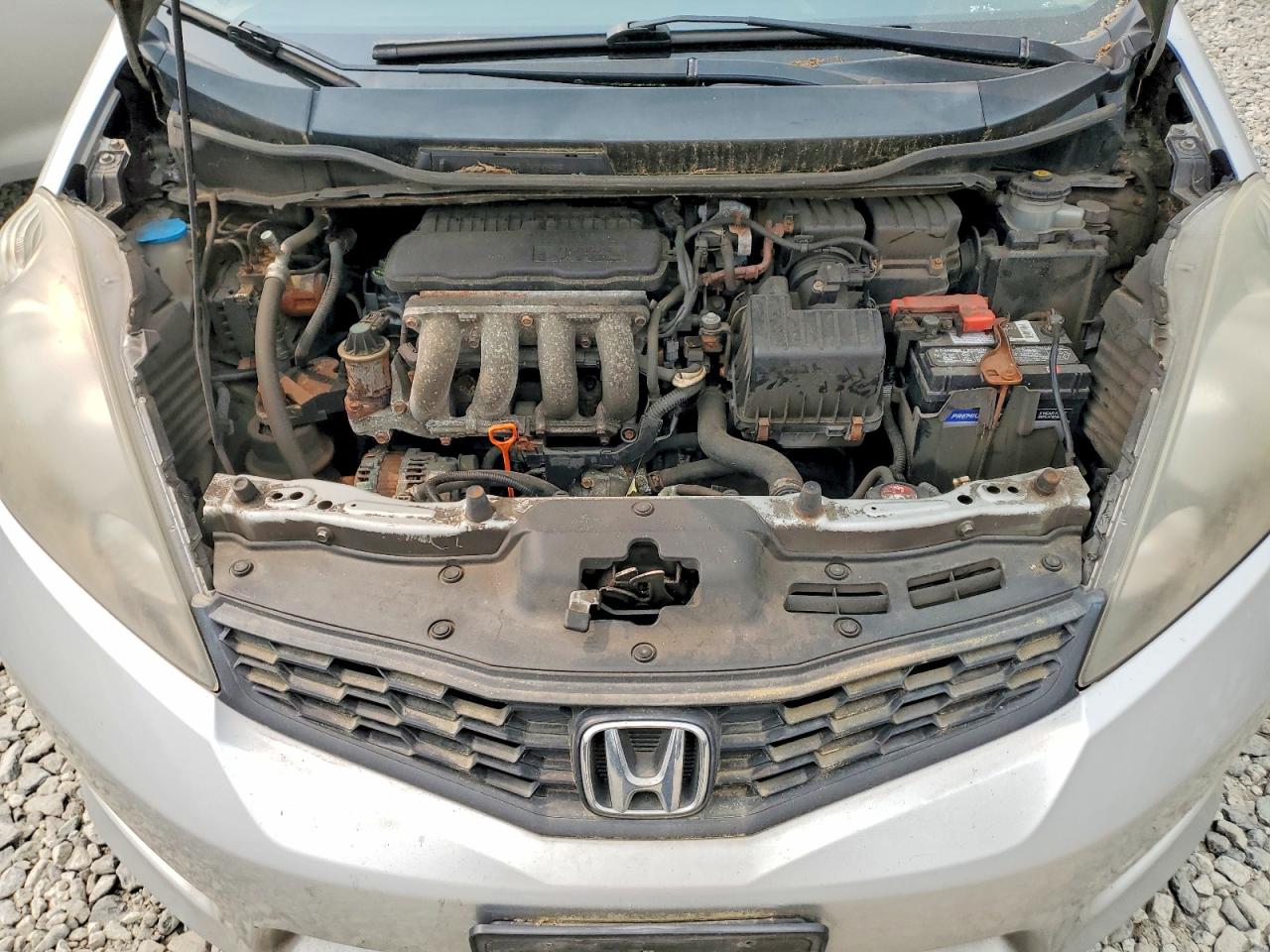 2012 Honda Fit Sport Silver vin: JHMGE8G55CS008599