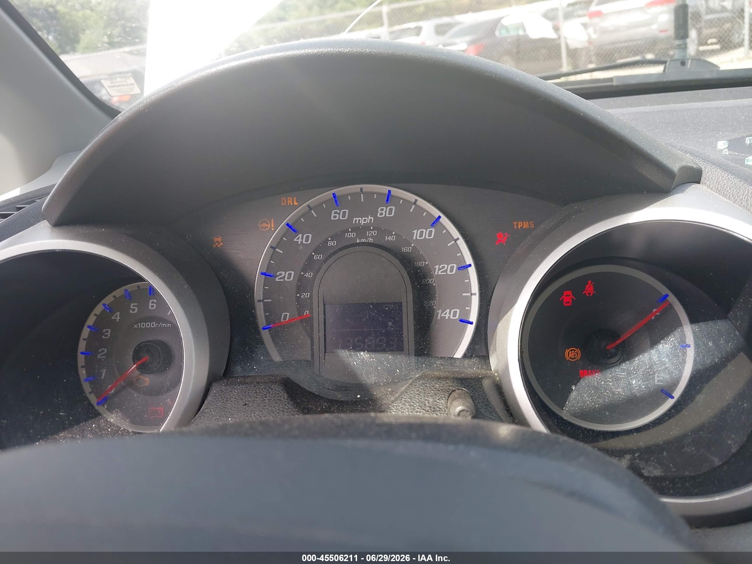 2011 Honda Fit Sport Blue vin: JHMGE8G56BC017546