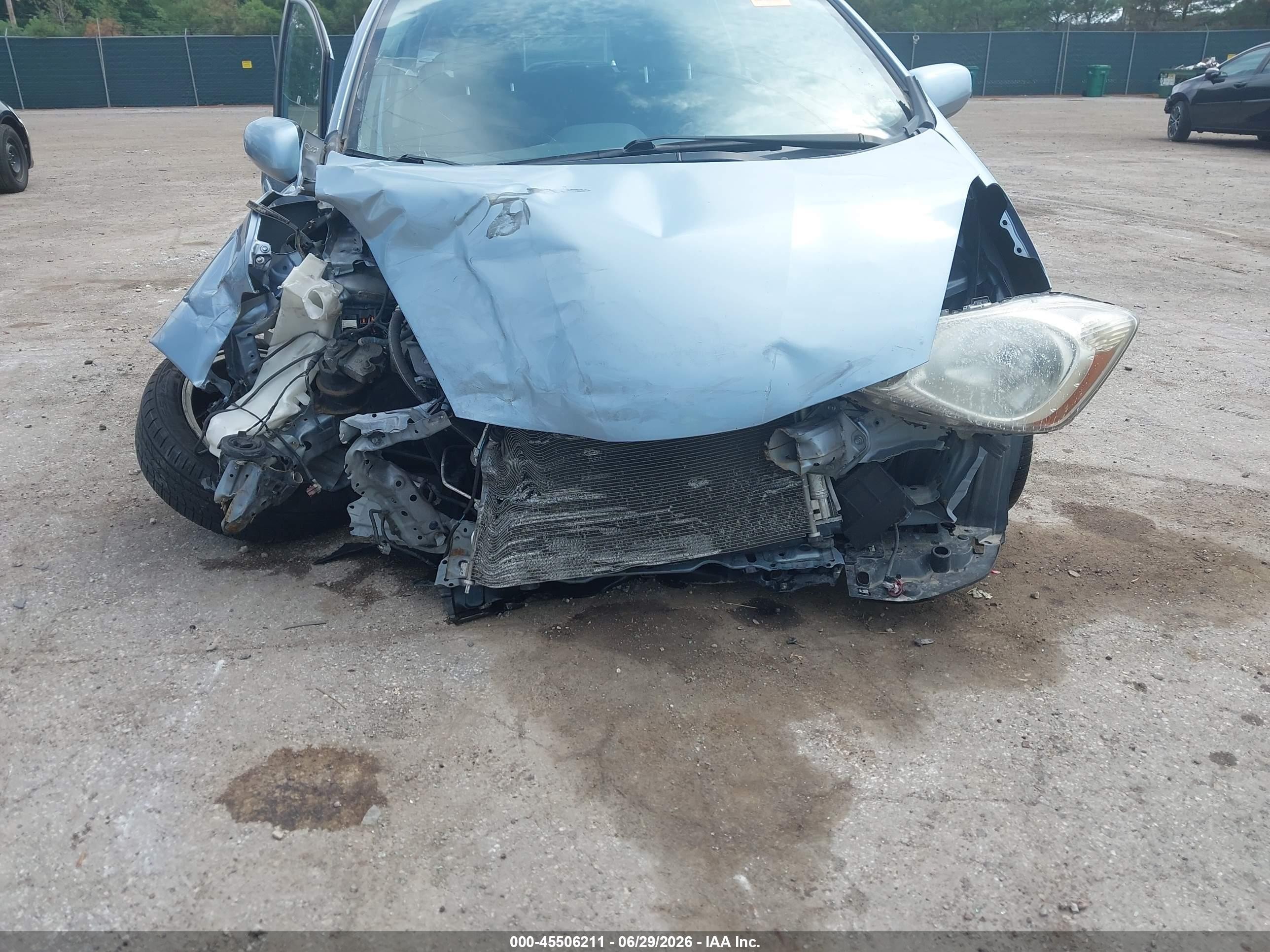 2011 Honda Fit Sport Blue vin: JHMGE8G56BC017546