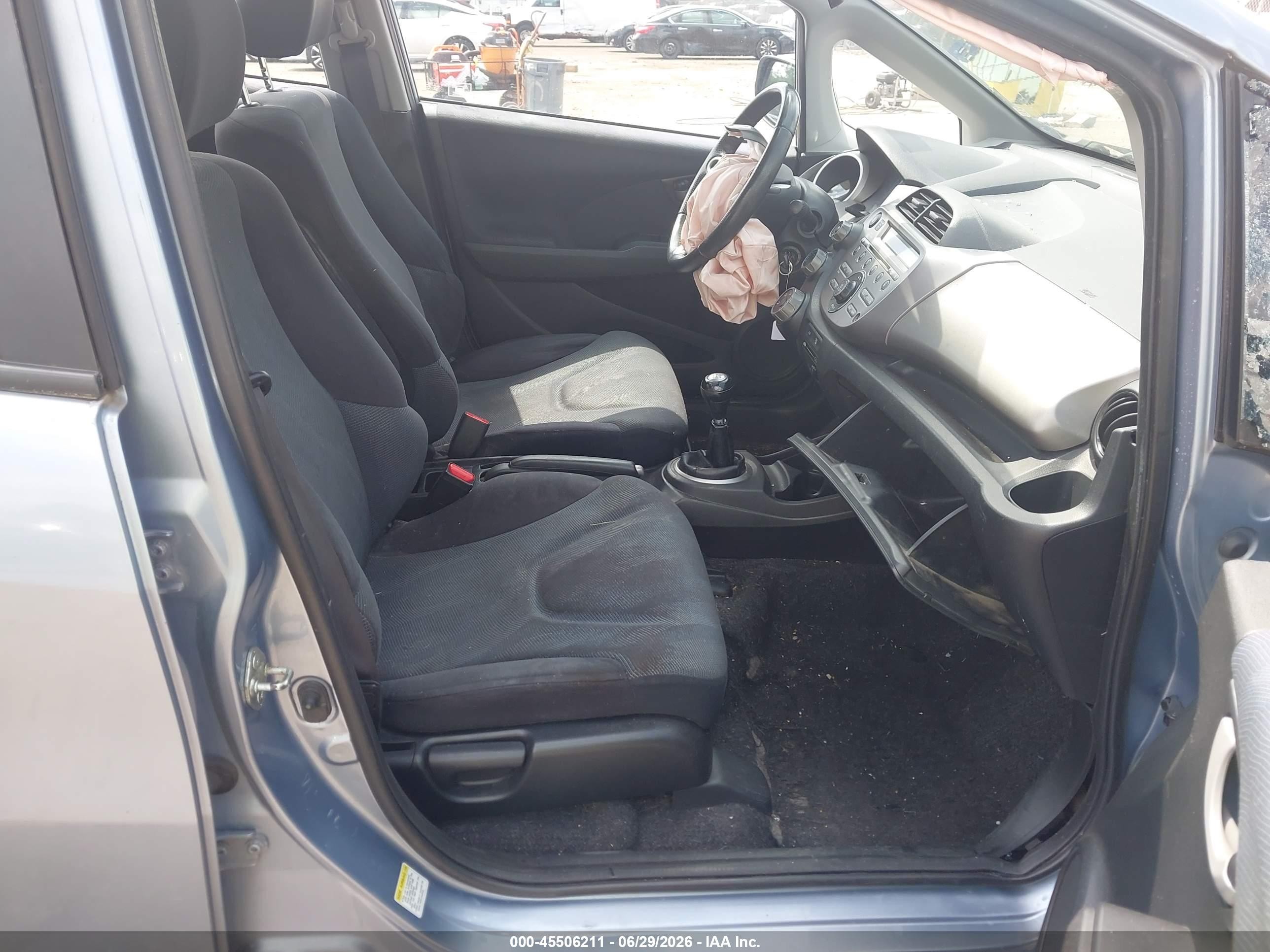 2011 Honda Fit Sport Blue vin: JHMGE8G56BC017546