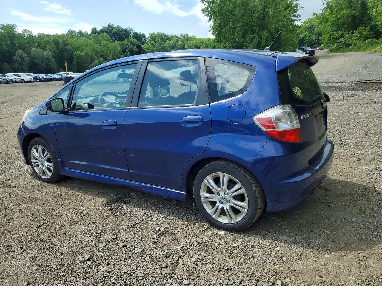2011 Honda Fit Sport Blue vin: JHMGE8G56BC021094