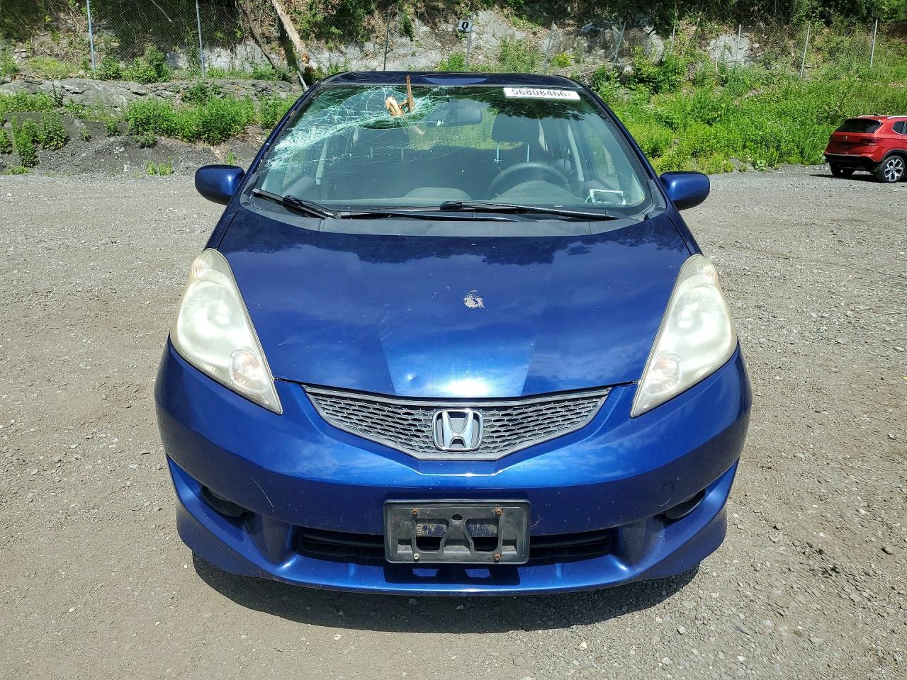2011 Honda Fit Sport Blue vin: JHMGE8G56BC021094