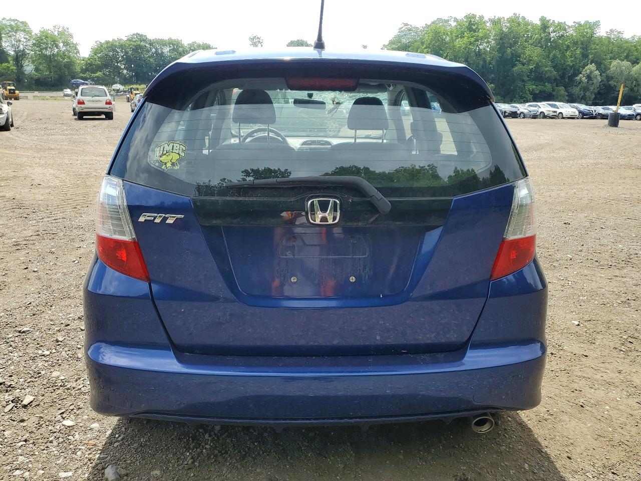 2011 Honda Fit Sport Blue vin: JHMGE8G56BC021094