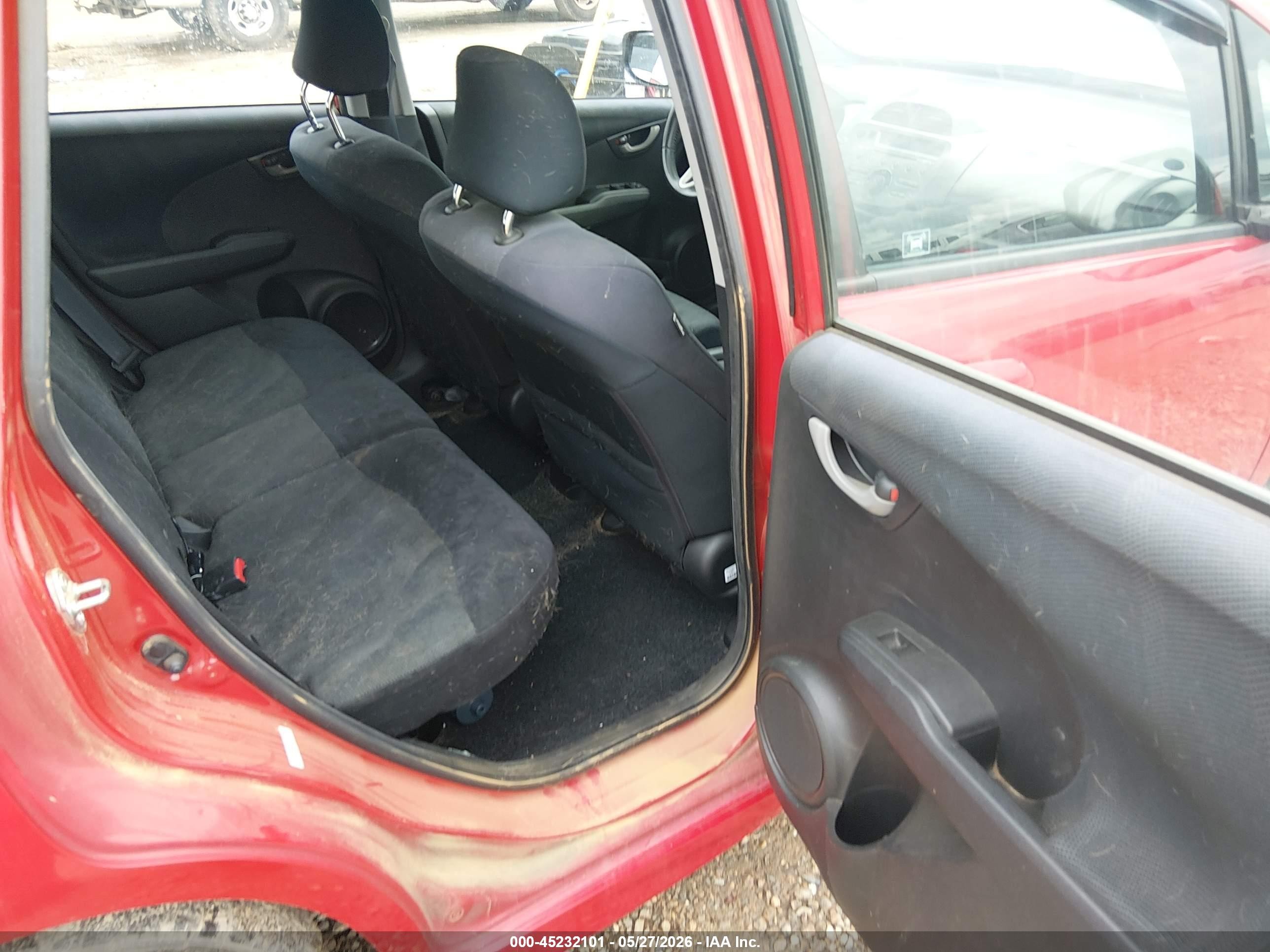 2011 Honda Fit Sport Красный vin: JHMGE8G56BS000185