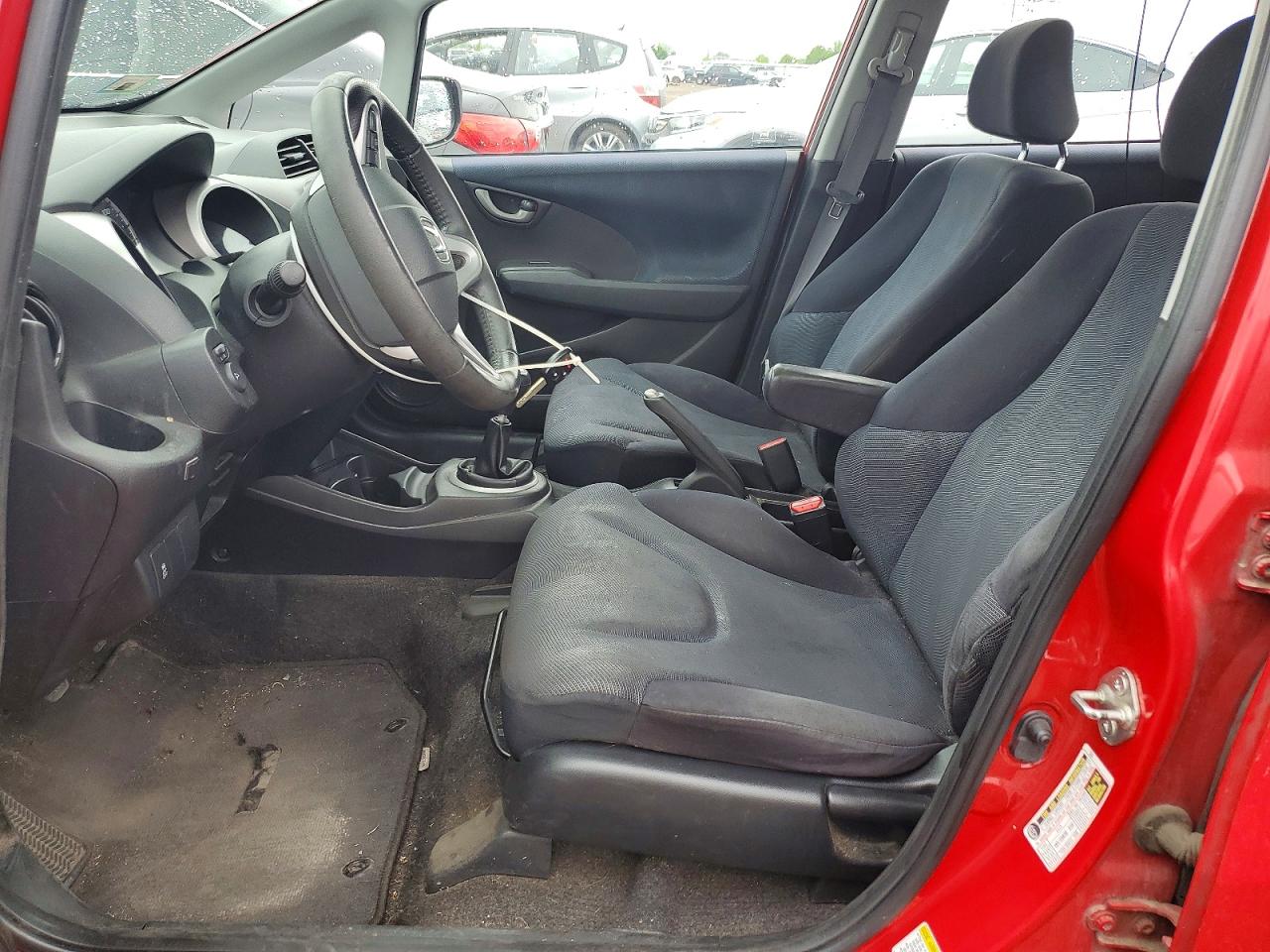 2011 Honda Fit Sport Red vin: JHMGE8G56BS001384
