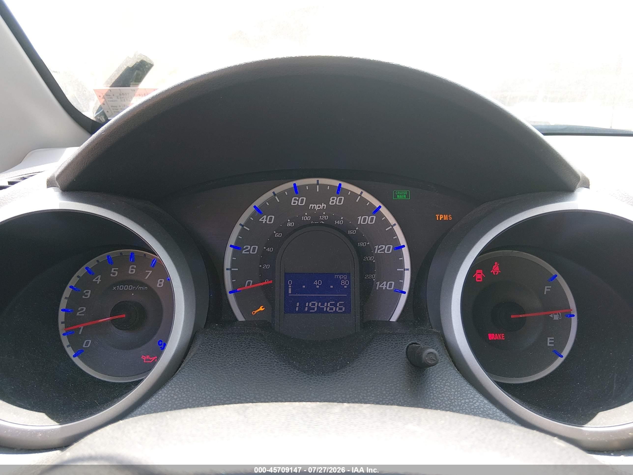 2011 Honda Fit Sport Orange vin: JHMGE8G56BS011137