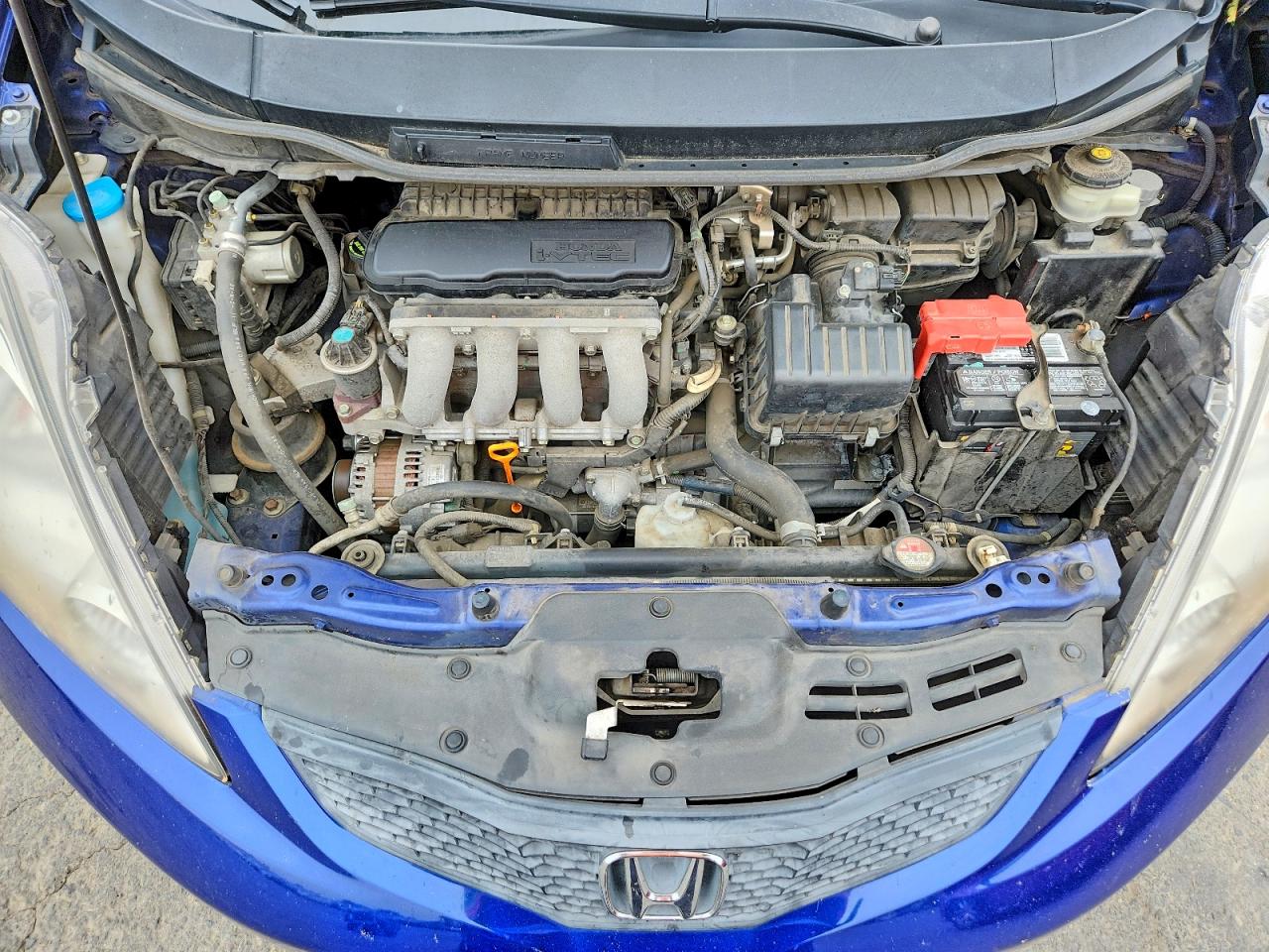 2011 Honda Fit Sport Blue vin: JHMGE8G57BC021959