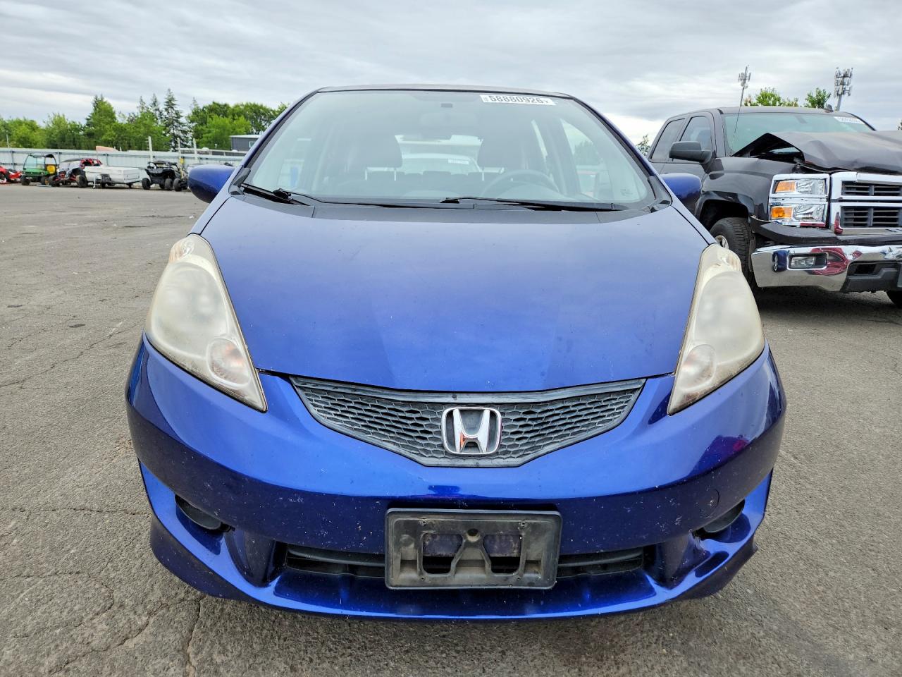 2011 Honda Fit Sport Blue vin: JHMGE8G57BC021959
