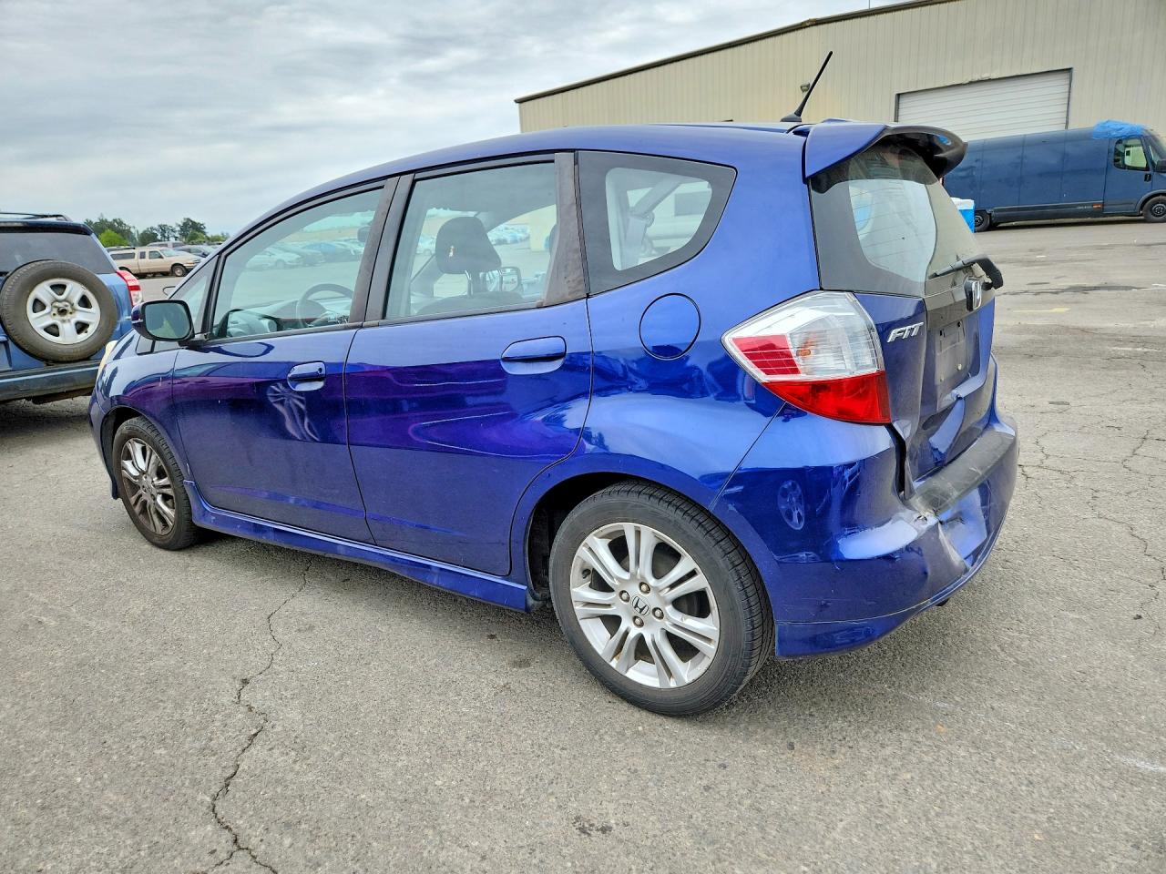 2011 Honda Fit Sport Blue vin: JHMGE8G57BC021959