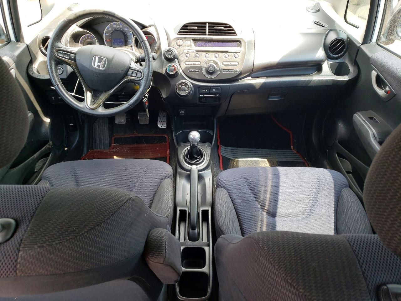 2012 Honda Fit Sport White vin: JHMGE8G57CC037709