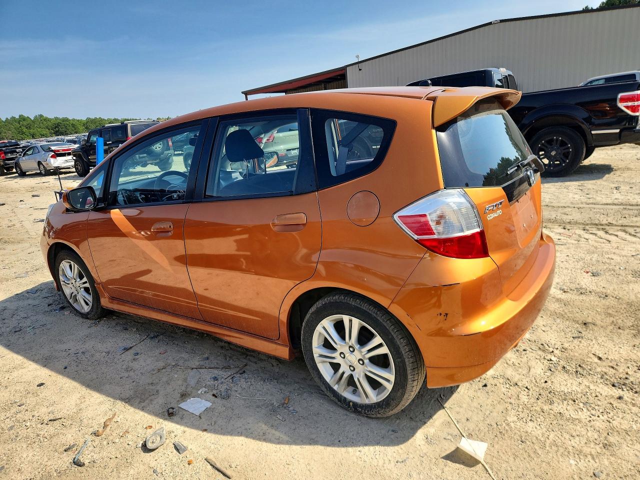 2011 Honda Fit Sport Оранжевый vin: JHMGE8G58BC003616