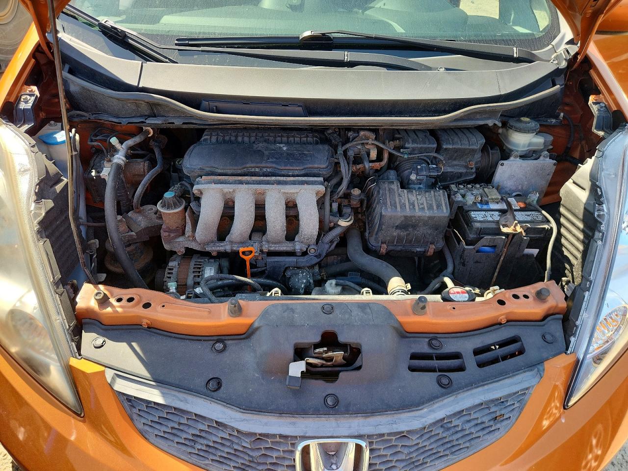 2011 Honda Fit Sport Оранжевый vin: JHMGE8G58BC003616