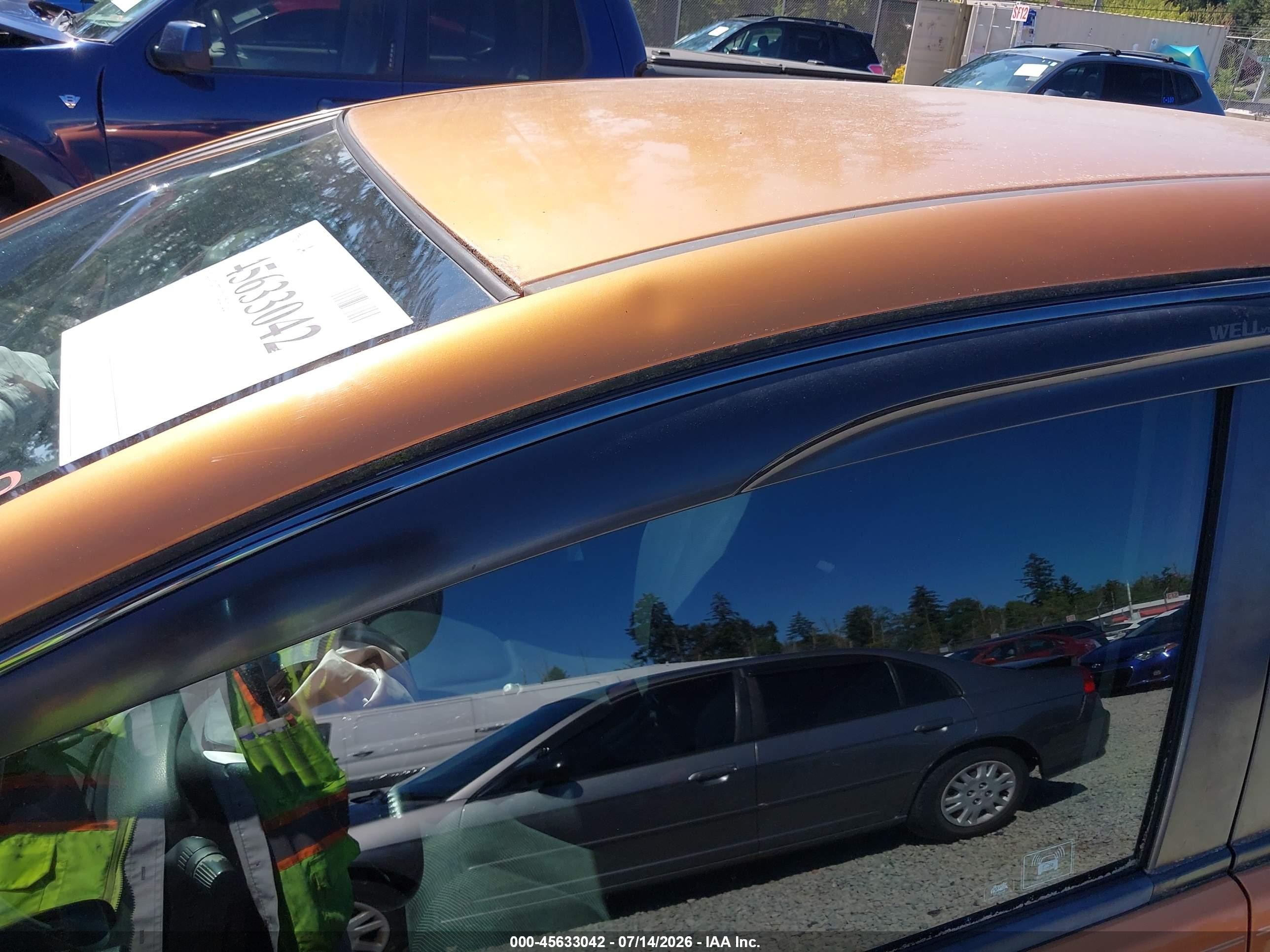 2011 Honda Fit Sport Orange vin: JHMGE8G59BS001430
