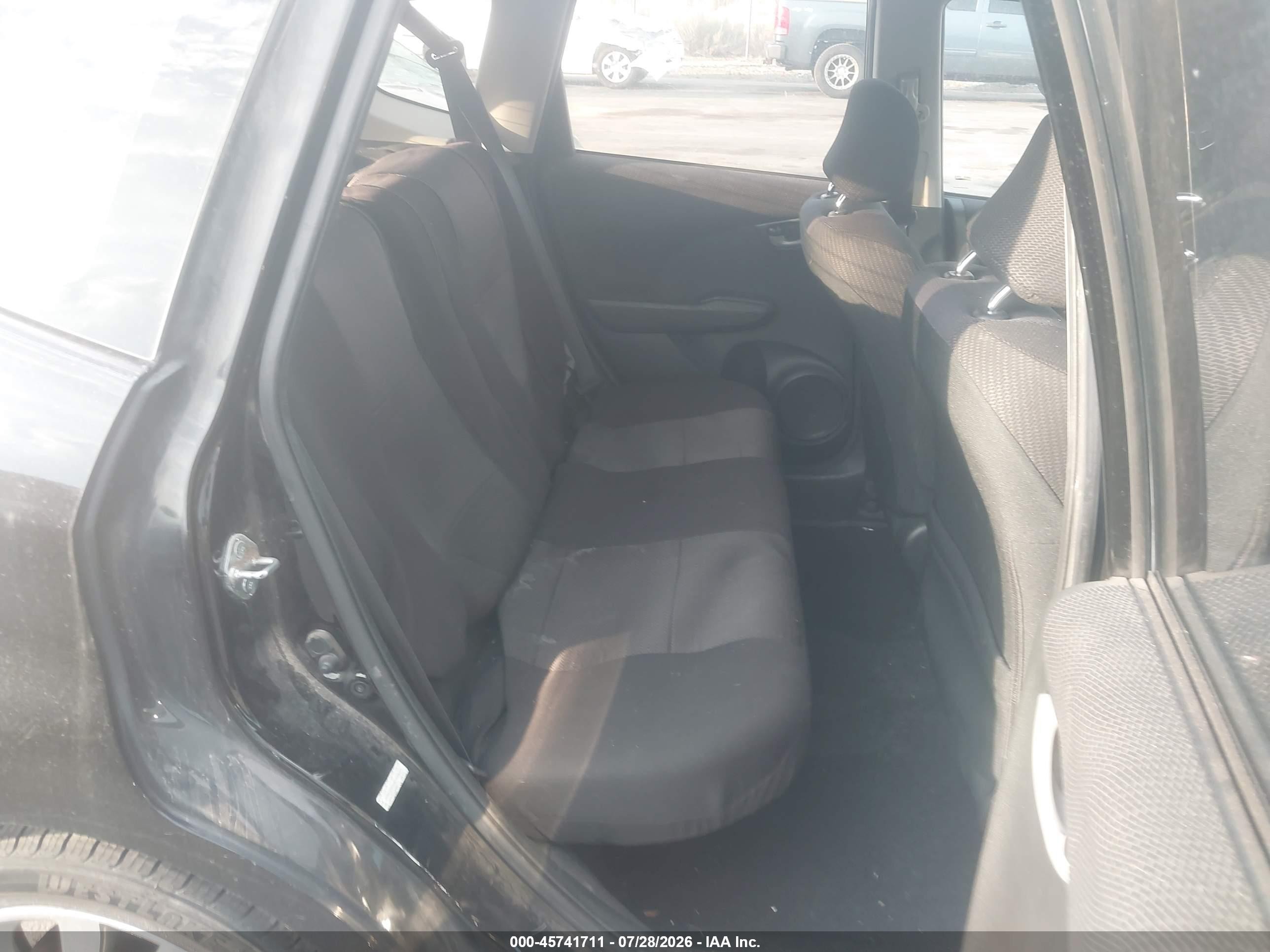 2012 Honda Fit Sport Black vin: JHMGE8G59CS006371