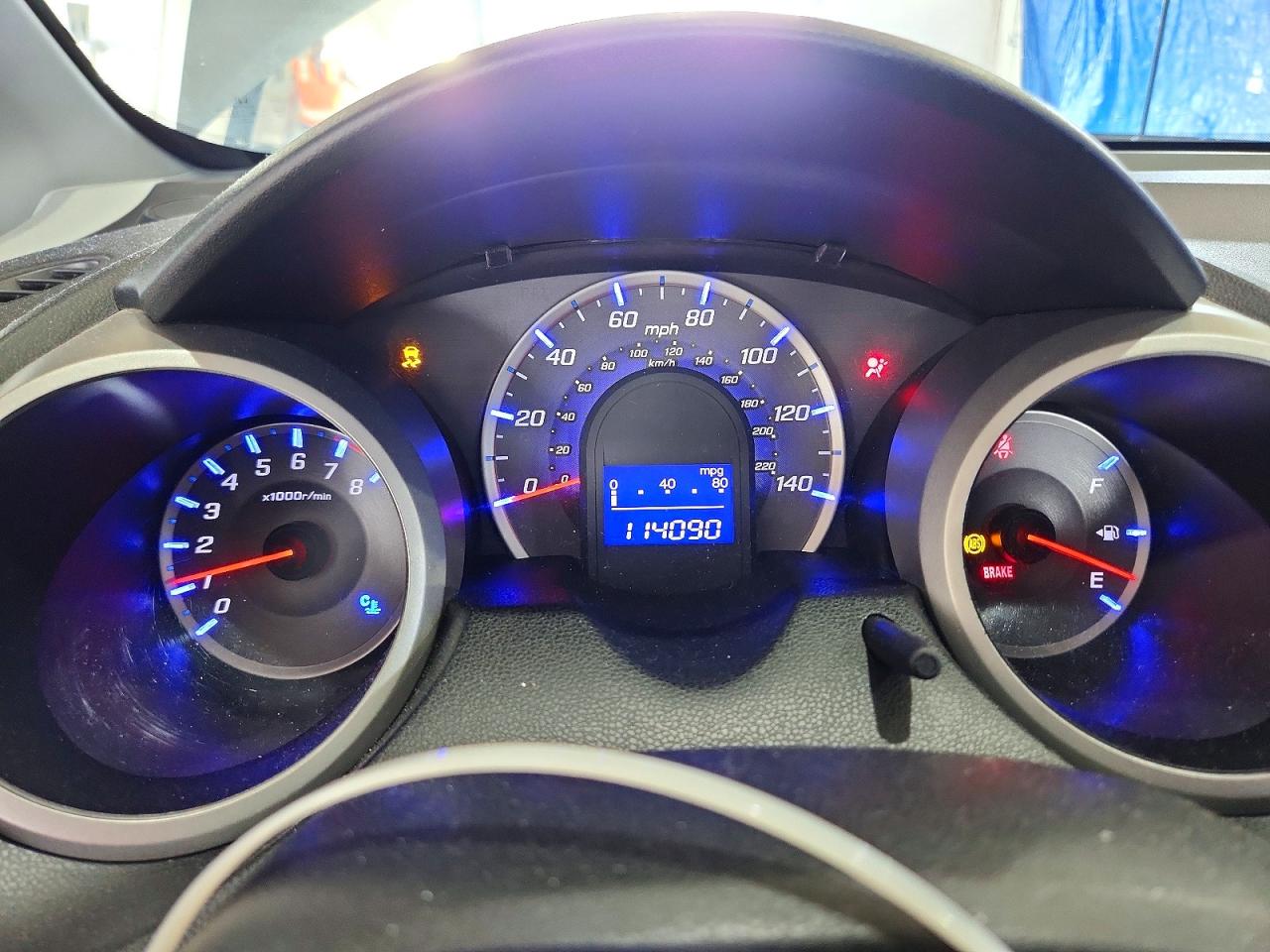 2011 Honda Fit Sport Blue vin: JHMGE8G5XBC005755